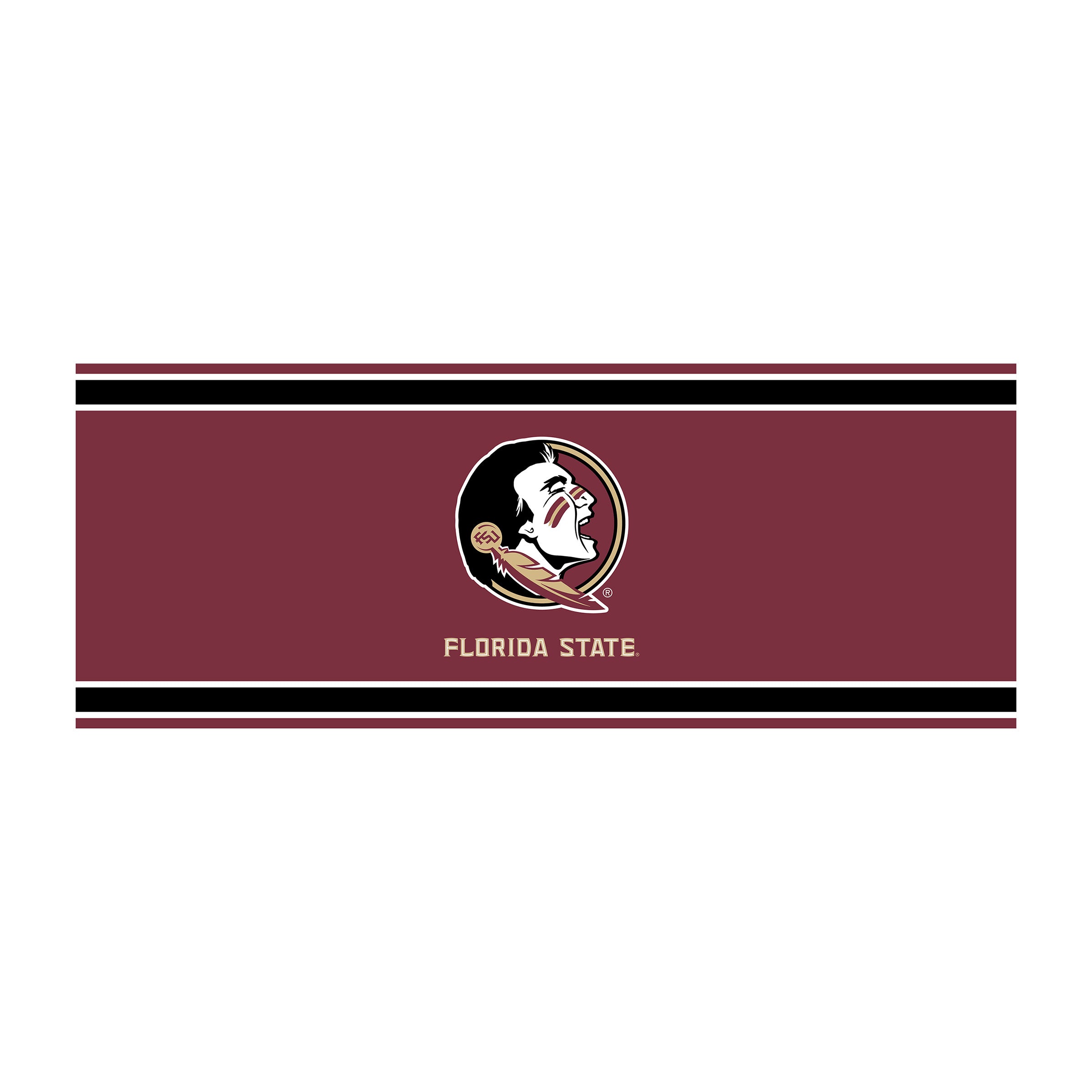 Florida State Chrome Lamp