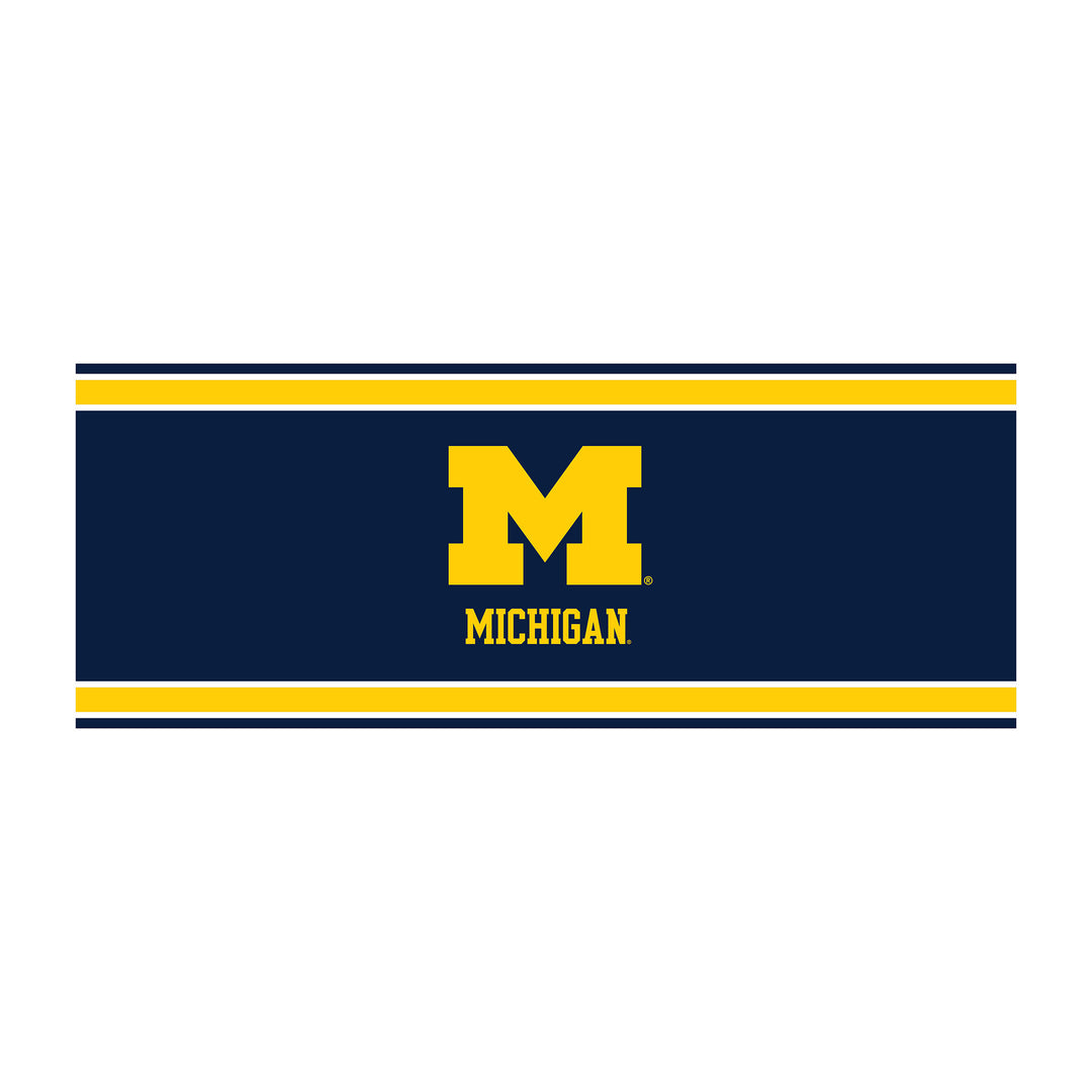 University Of Michigan Chrome Lamp