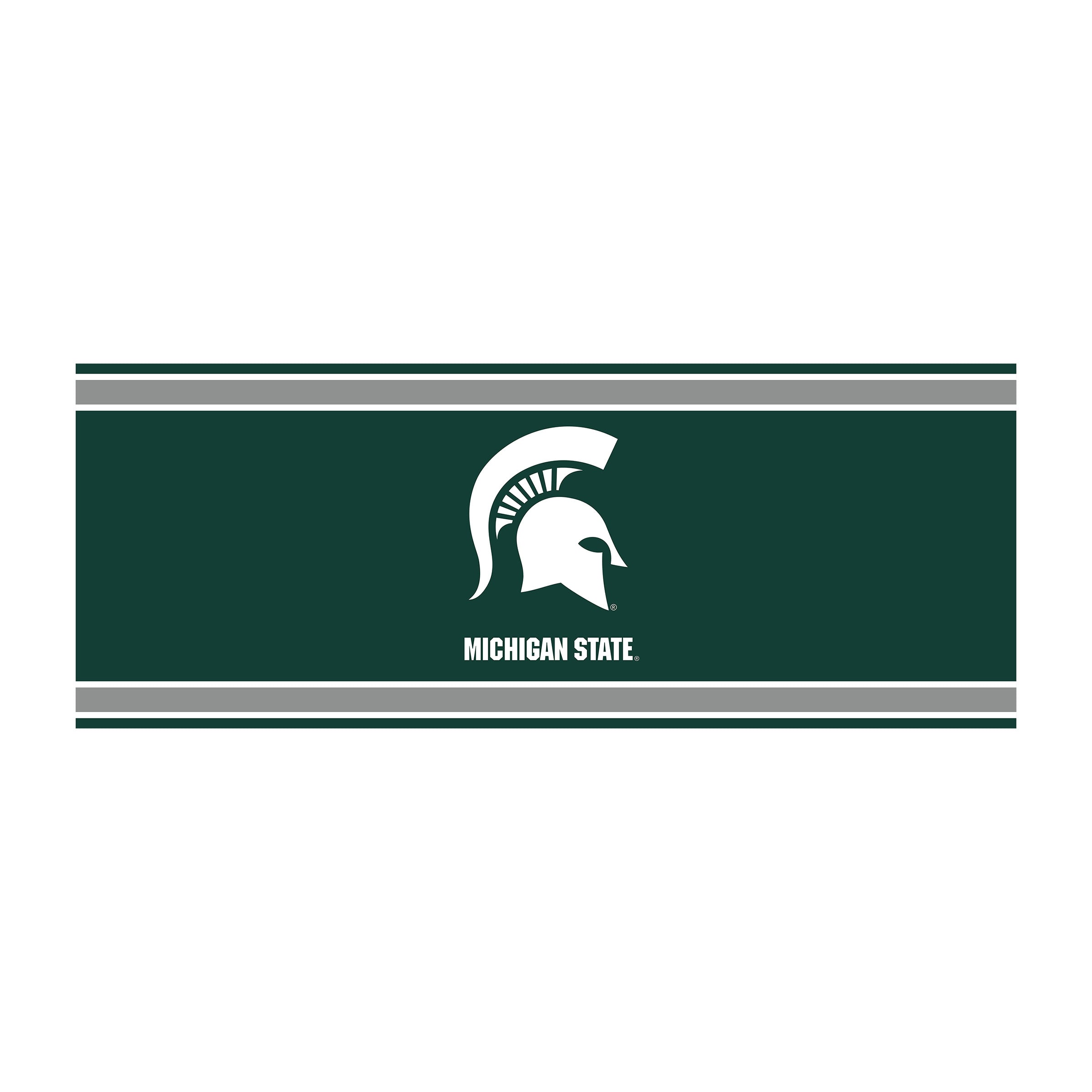 Michigan State Chrome Lamp