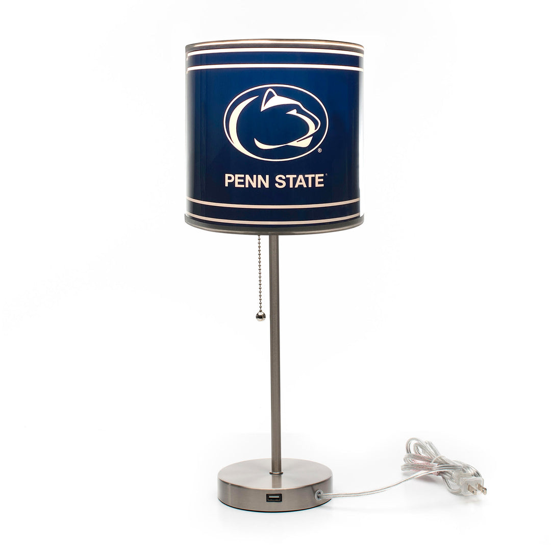 Penn State Chrome Lamp