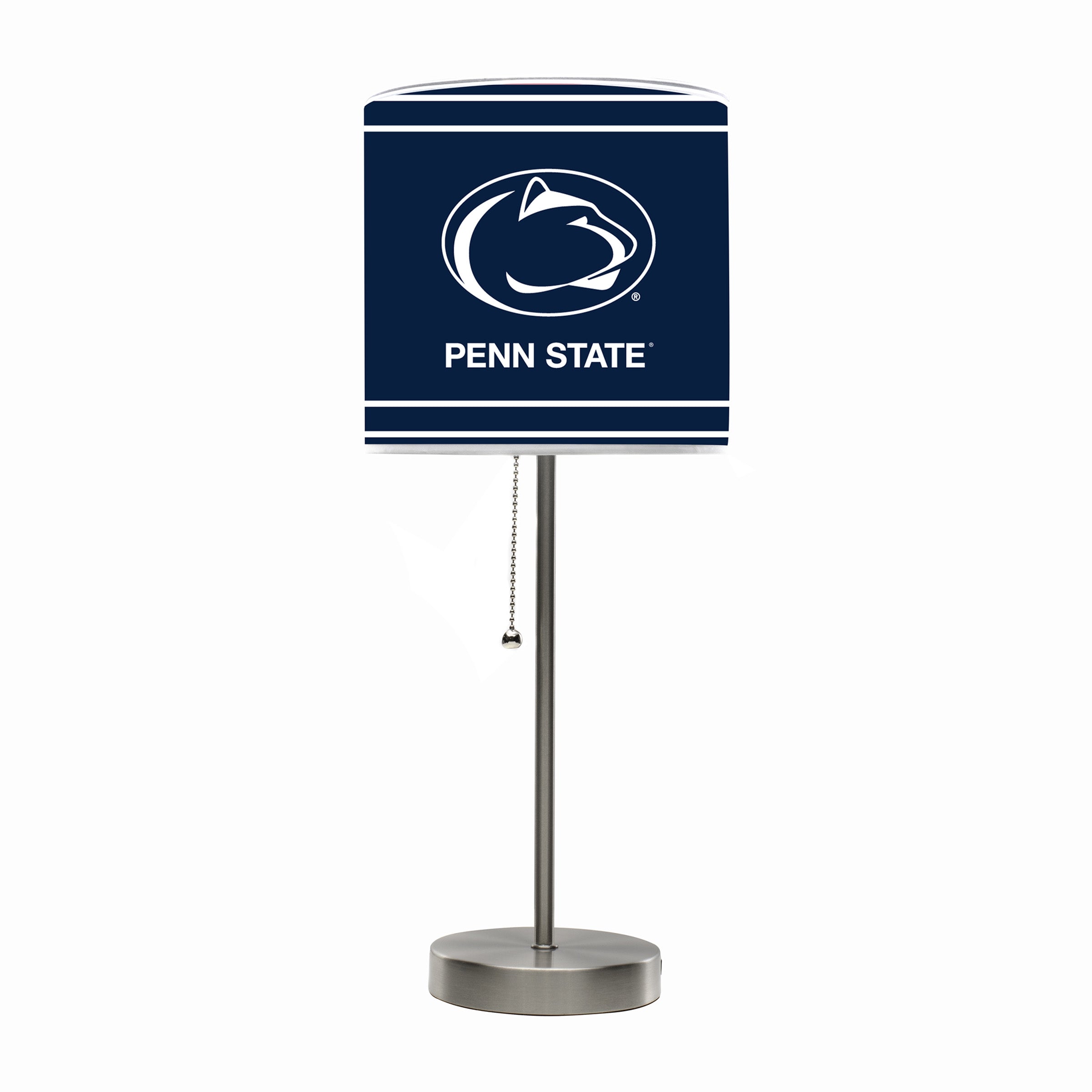 Penn State Chrome Lamp