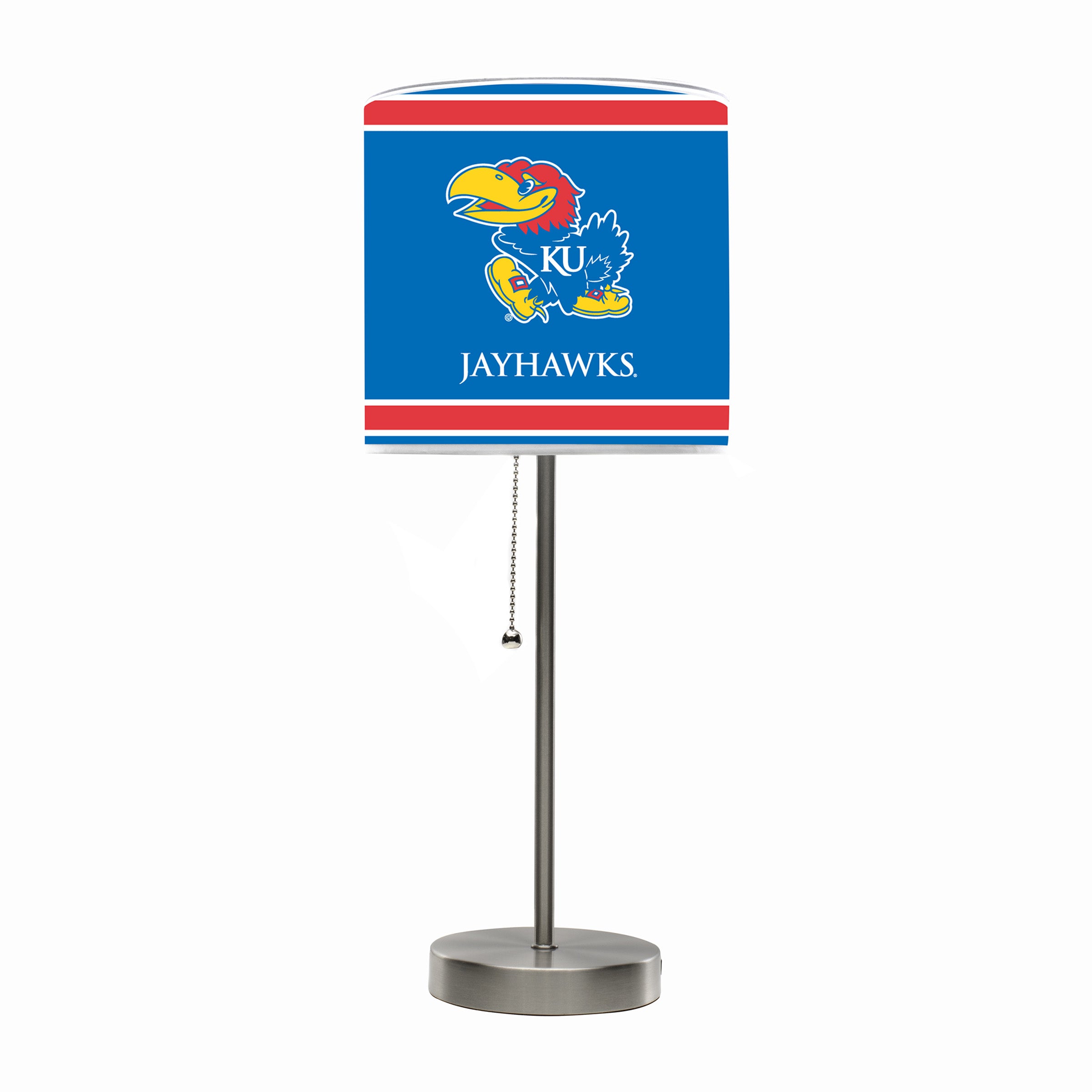 University Of Kansas Chrome Lamp