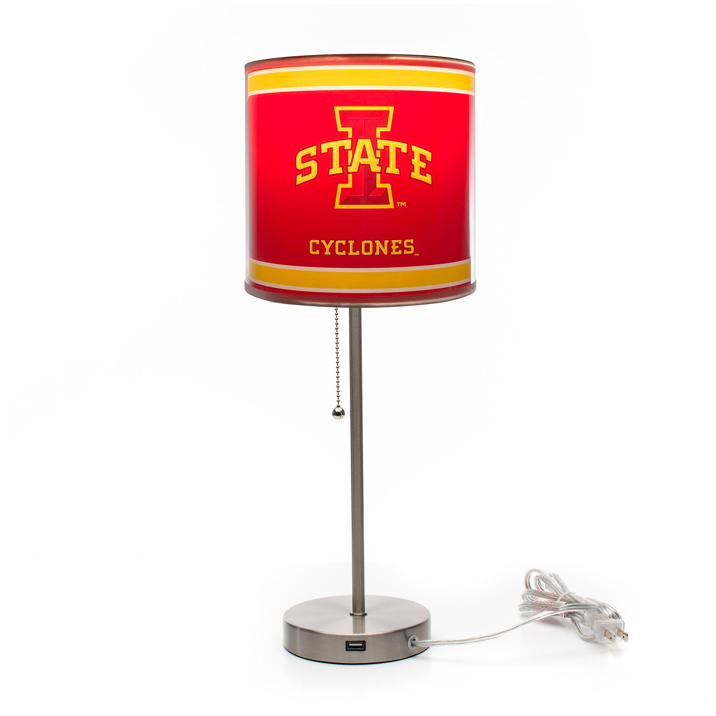 Iowa State University Chrome Lamp