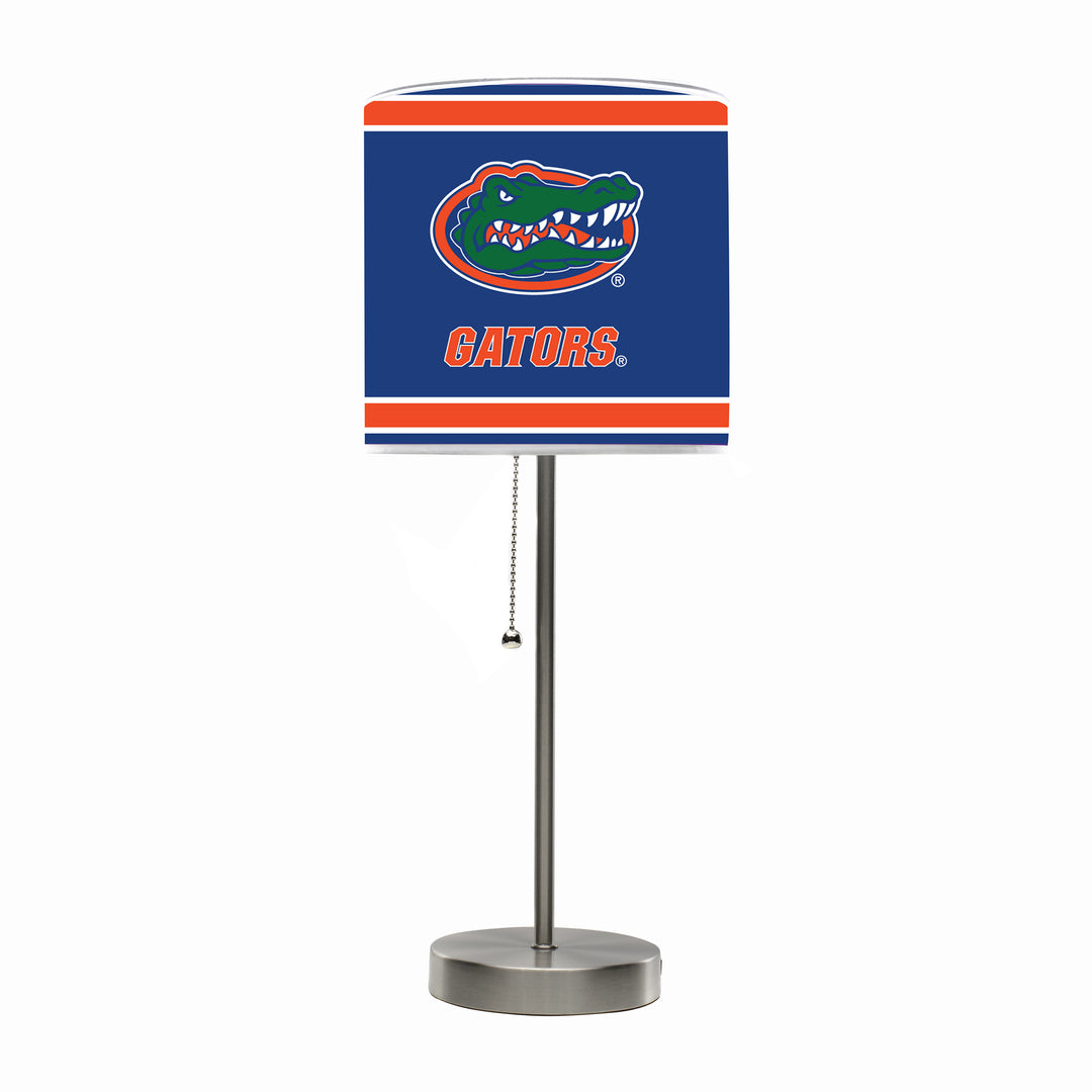 University Of Florida Chrome Lamp