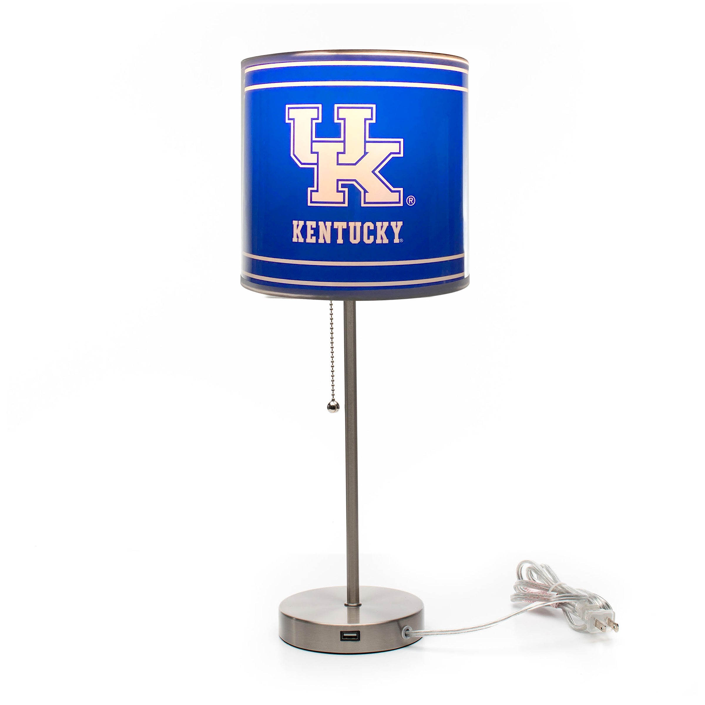 University Of Kentucky Chrome Lamp