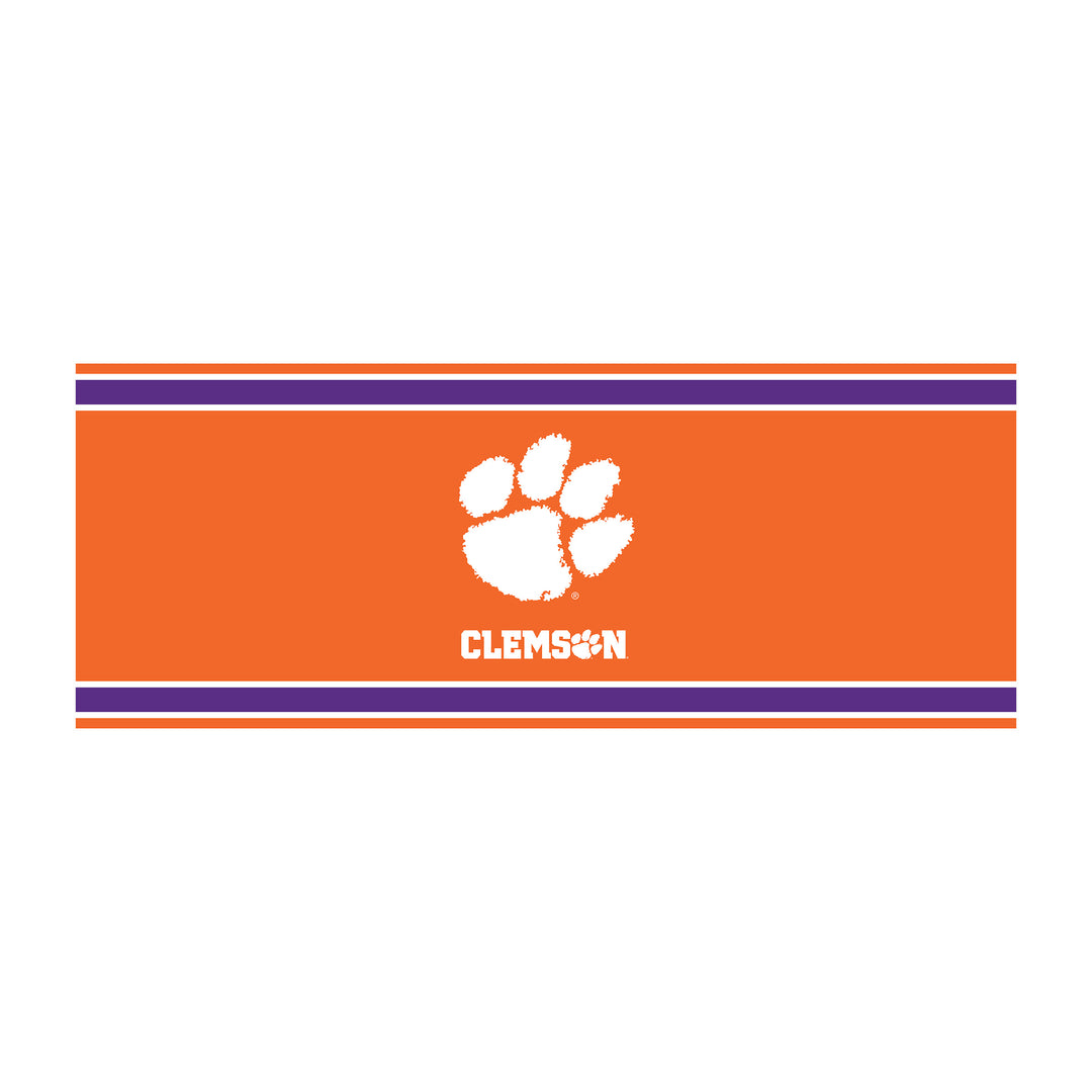 Clemson University Chrome Lamp