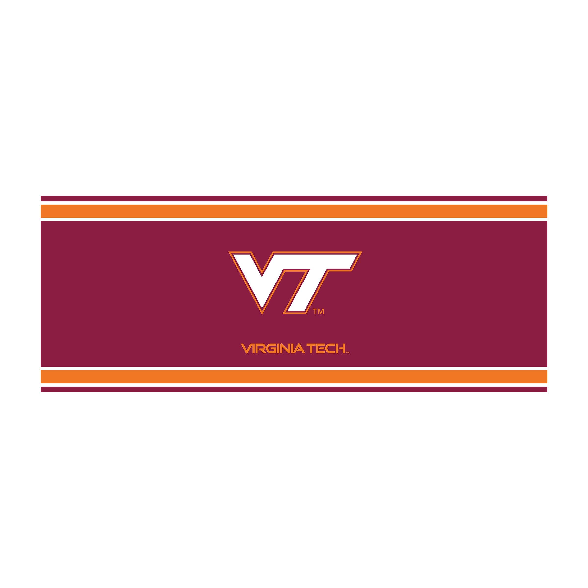 Virginia Tech Chrome Lamp