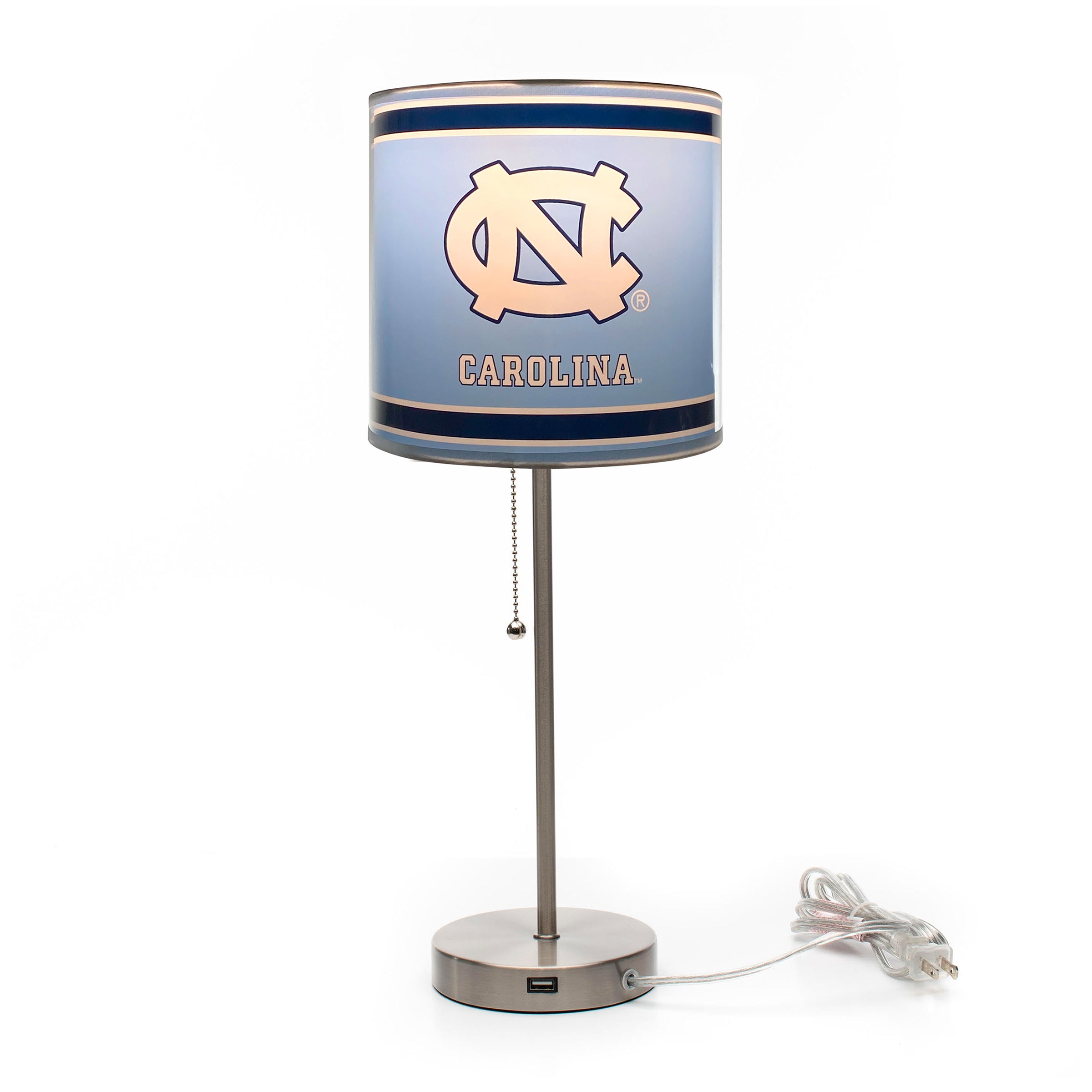 University of North Carolina Chrome Lamp