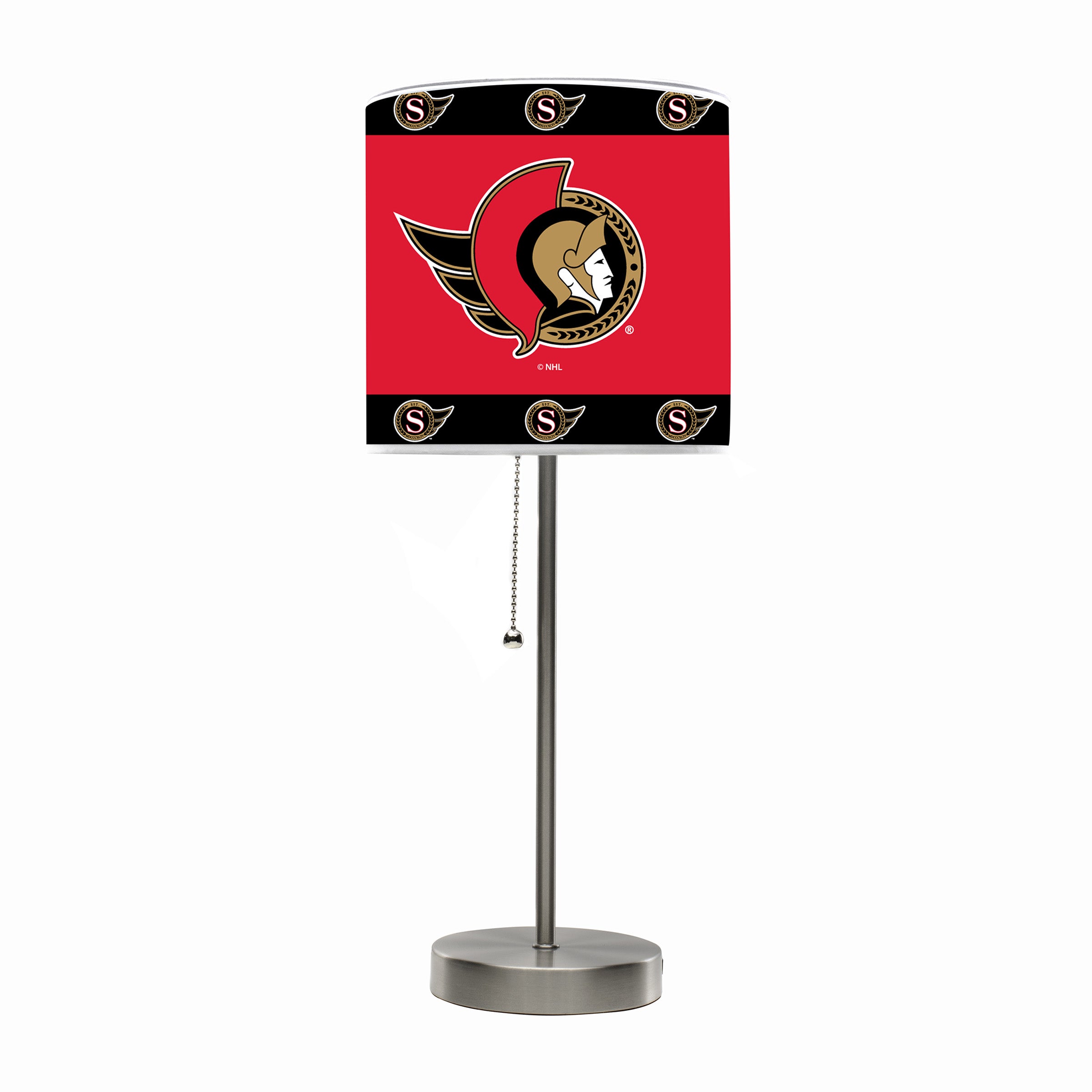 Arizona Coyotes Chrome Lamp