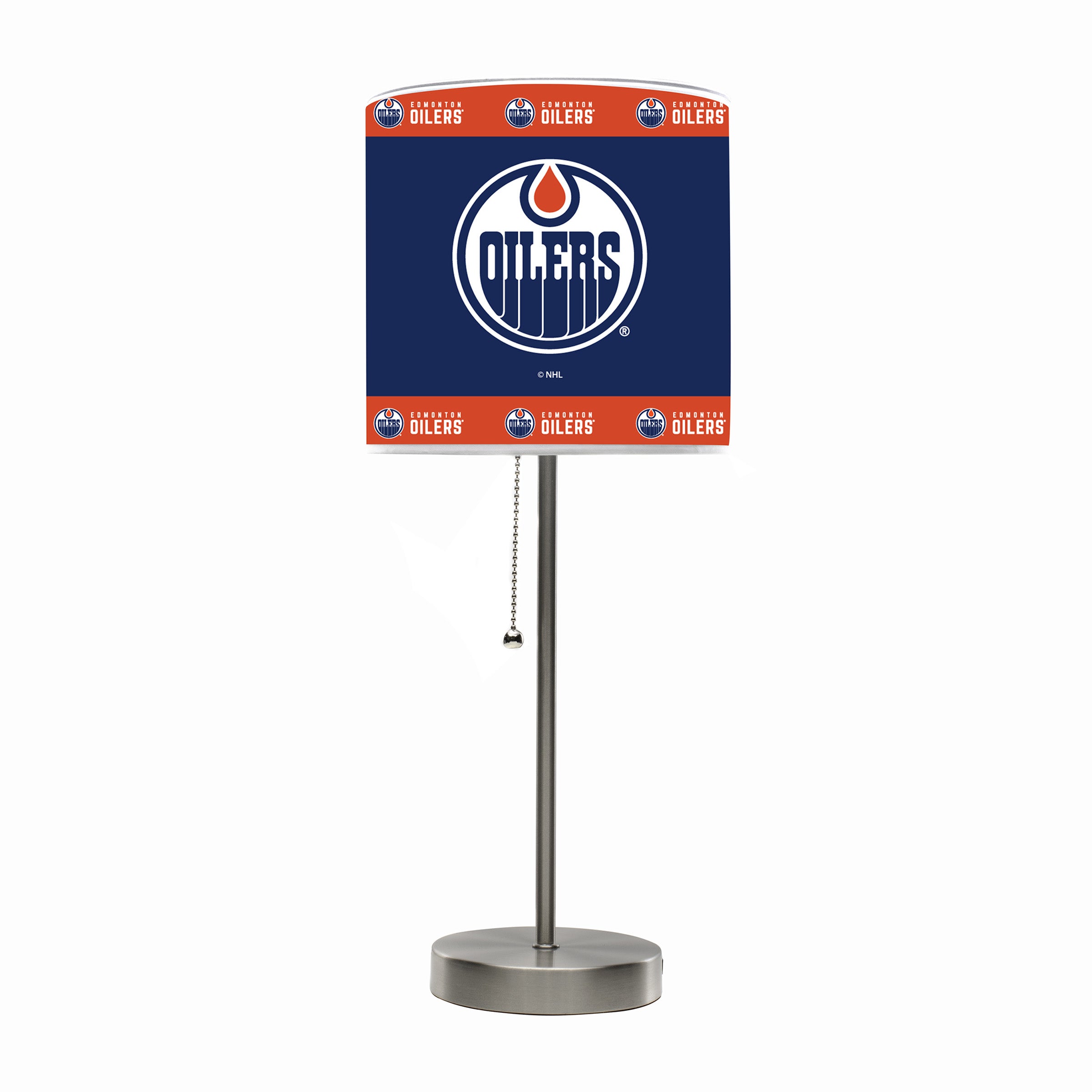 Edmonton Oilers Chrome Lamp