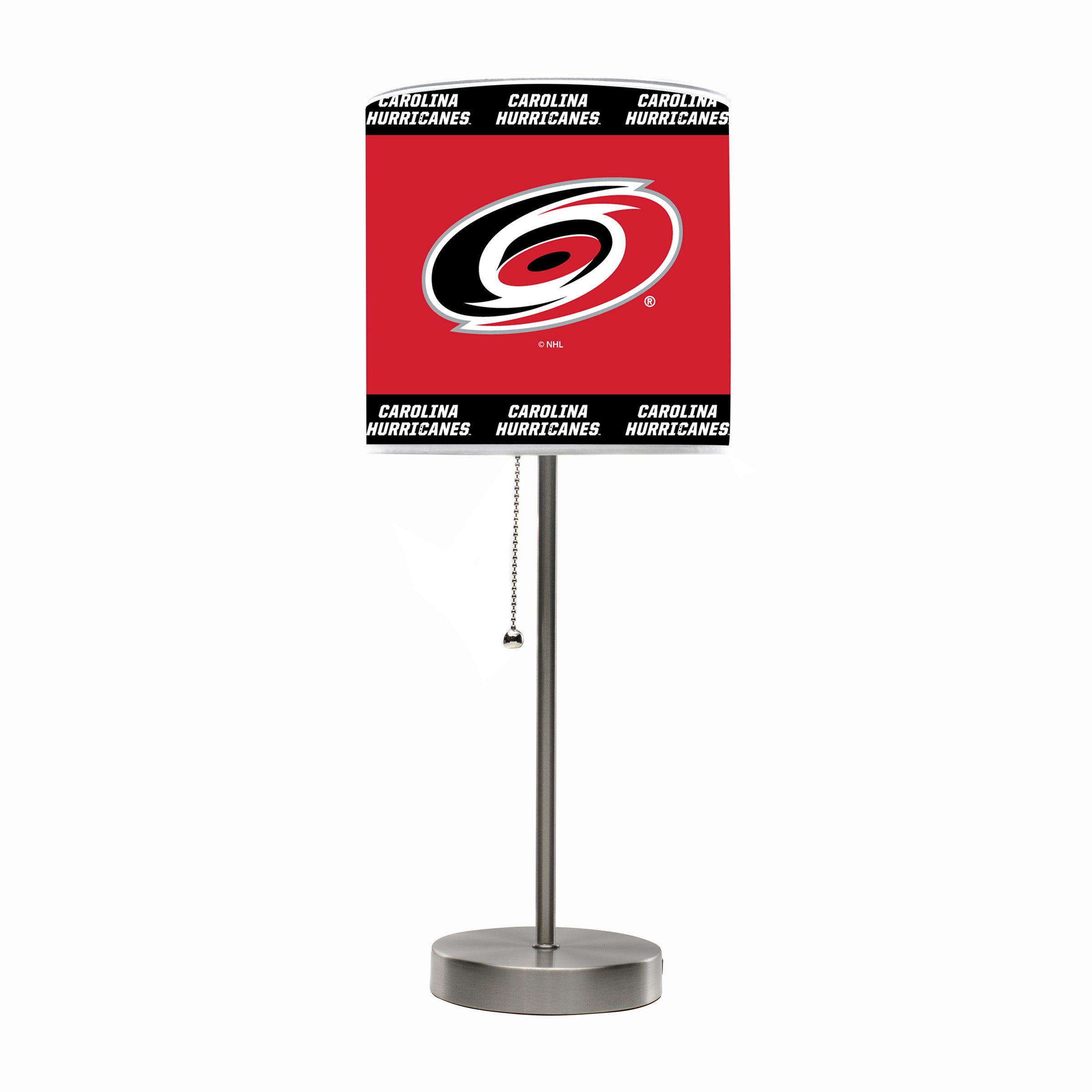 Carolina Hurricanes Chrome Lamp