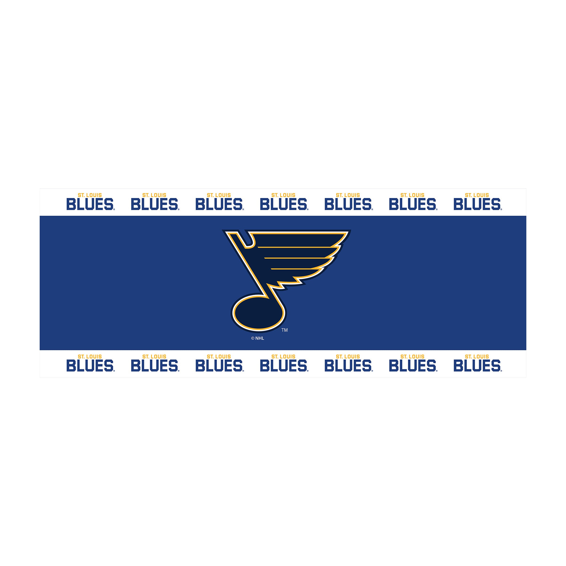 St. Louis Blues Chrome Lamp