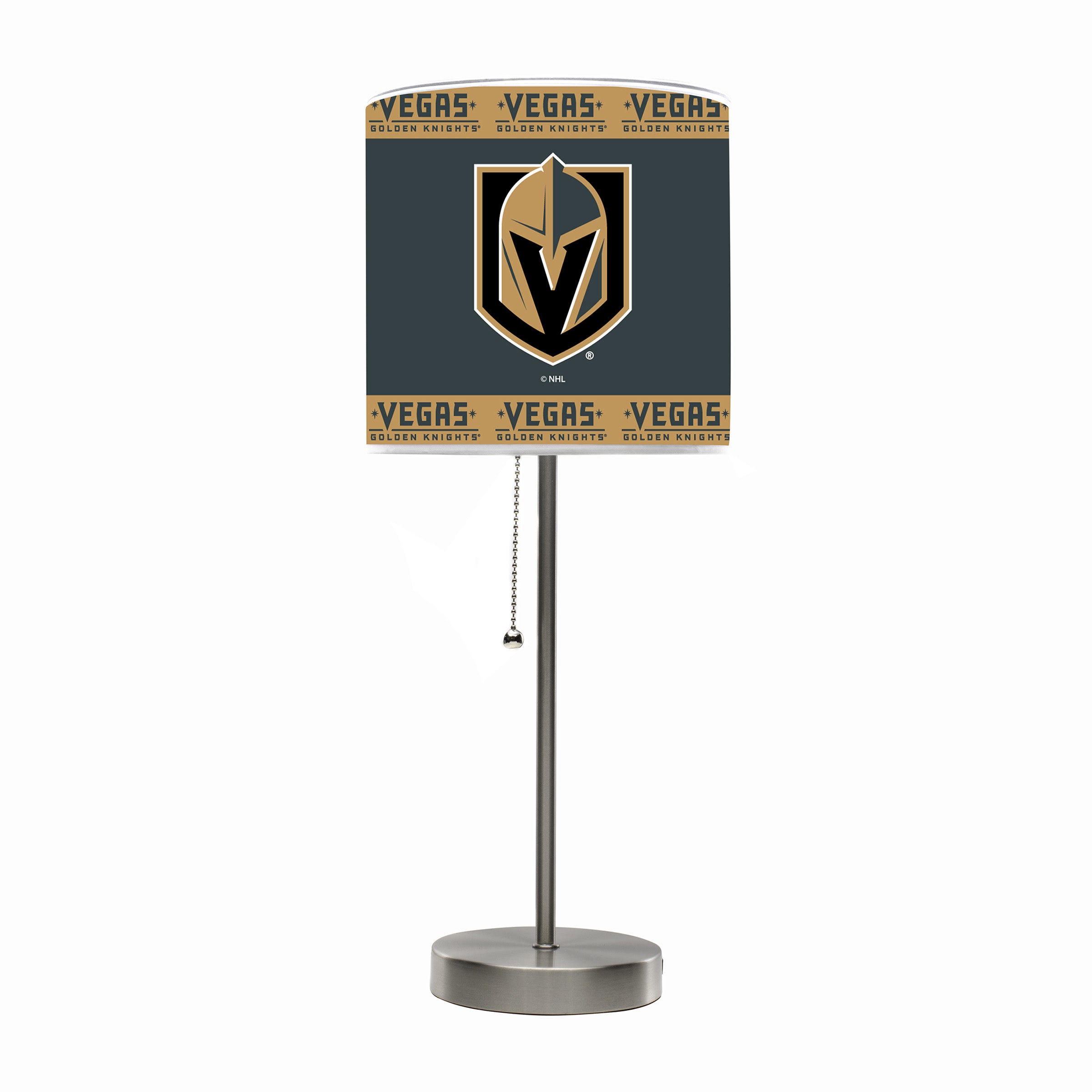 Golden Knights Chrome Lamp