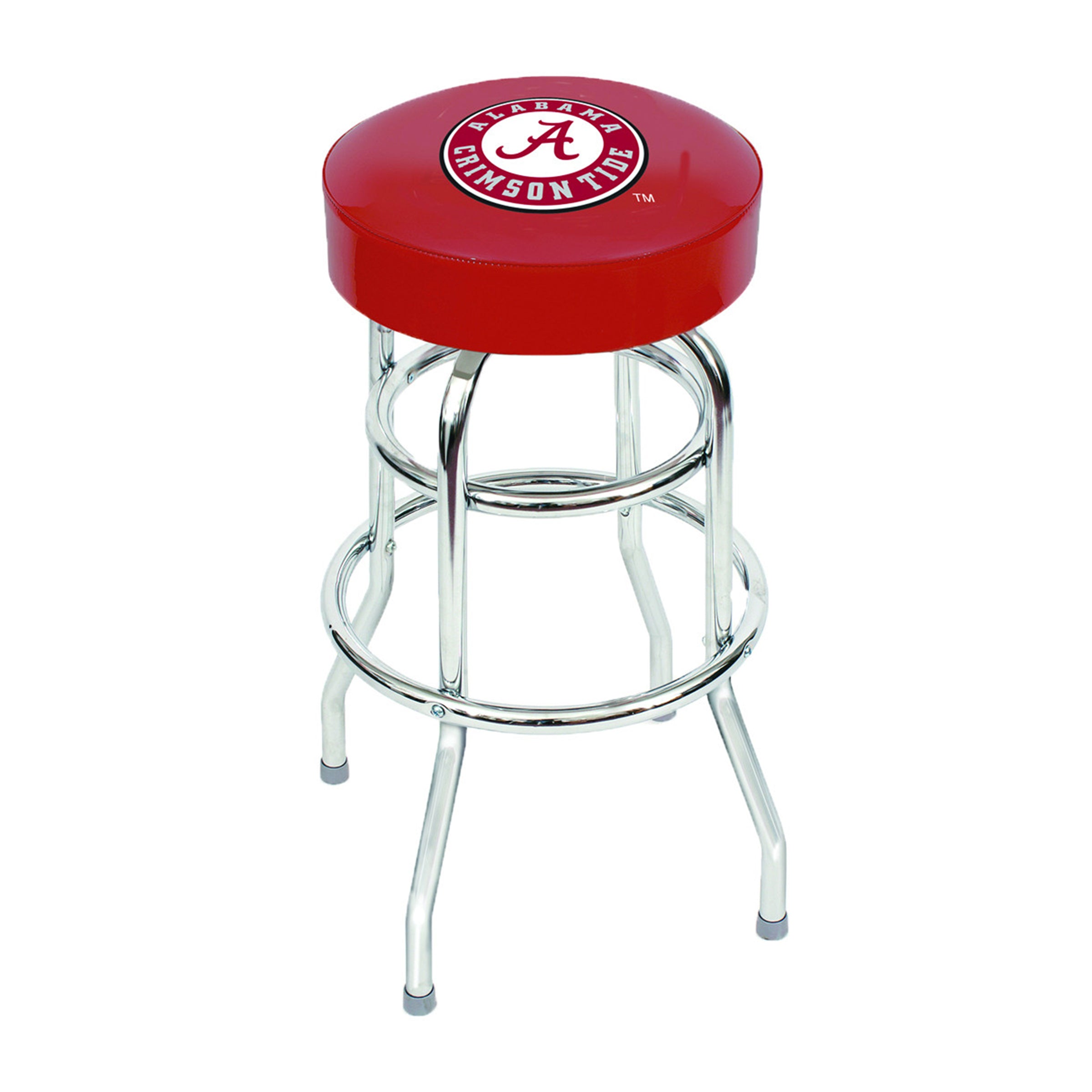 University Of Alabama Chrome Bar Stool