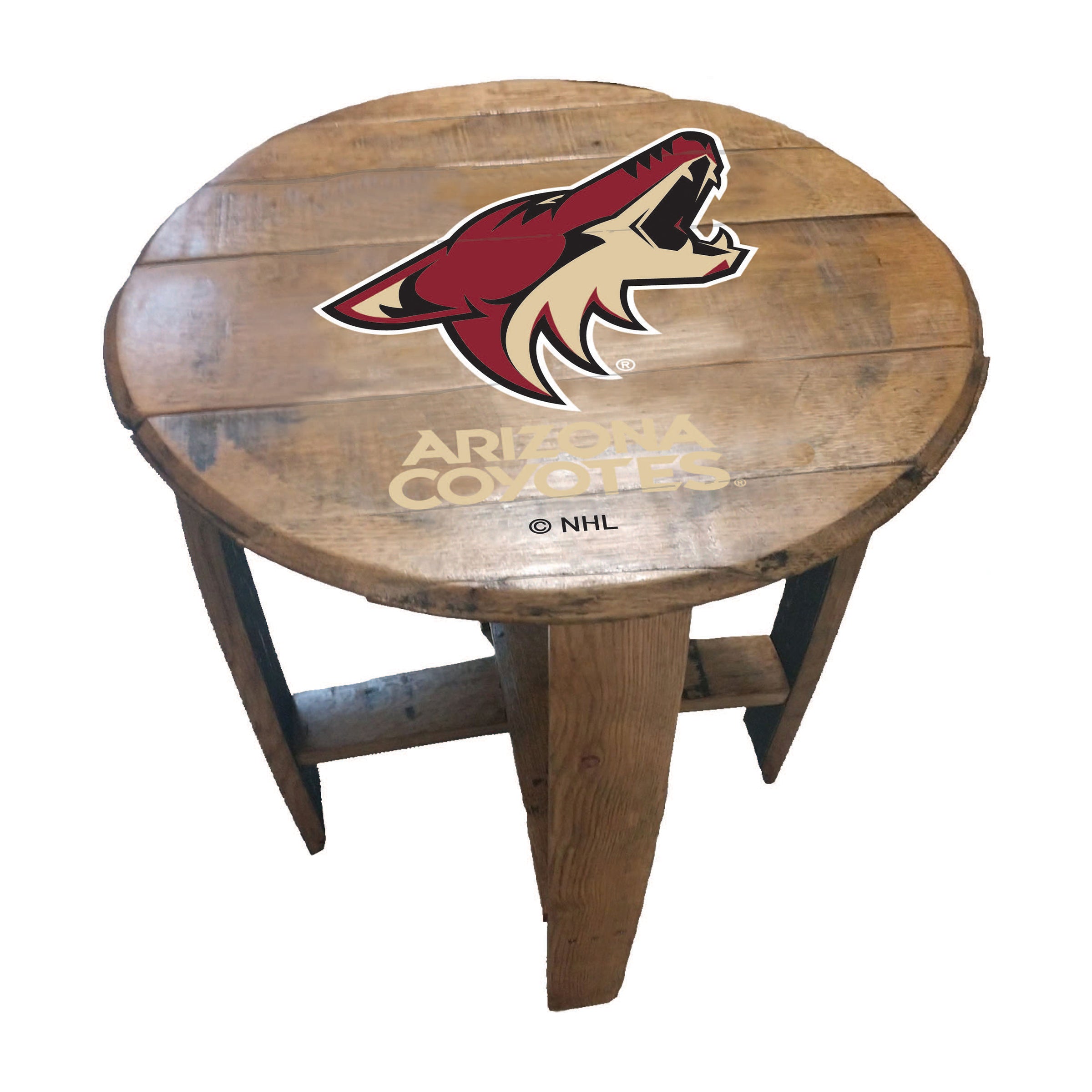 Baltimore Orioles Oak Barrel Table