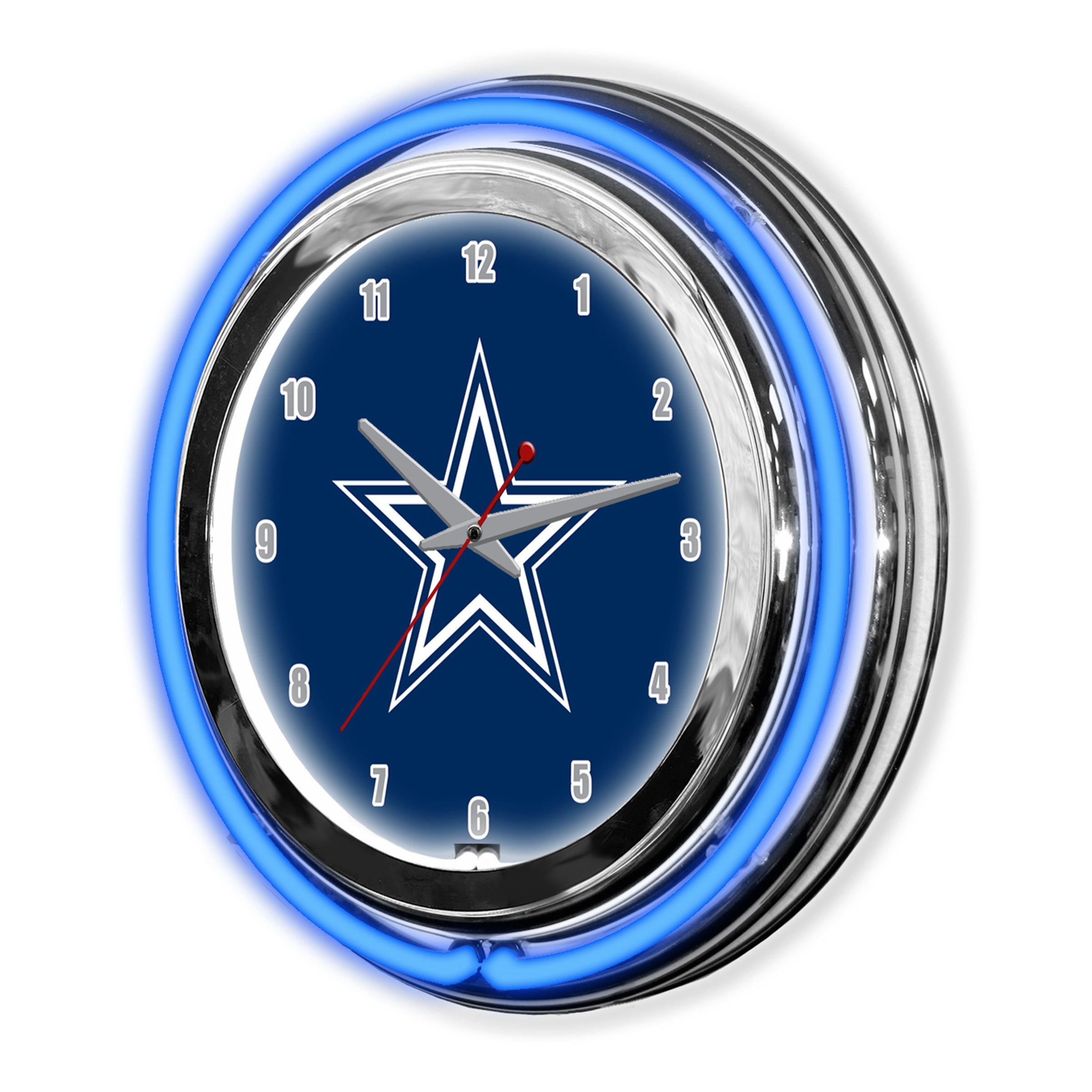 Dallas Cowboys 14" Neon Clock