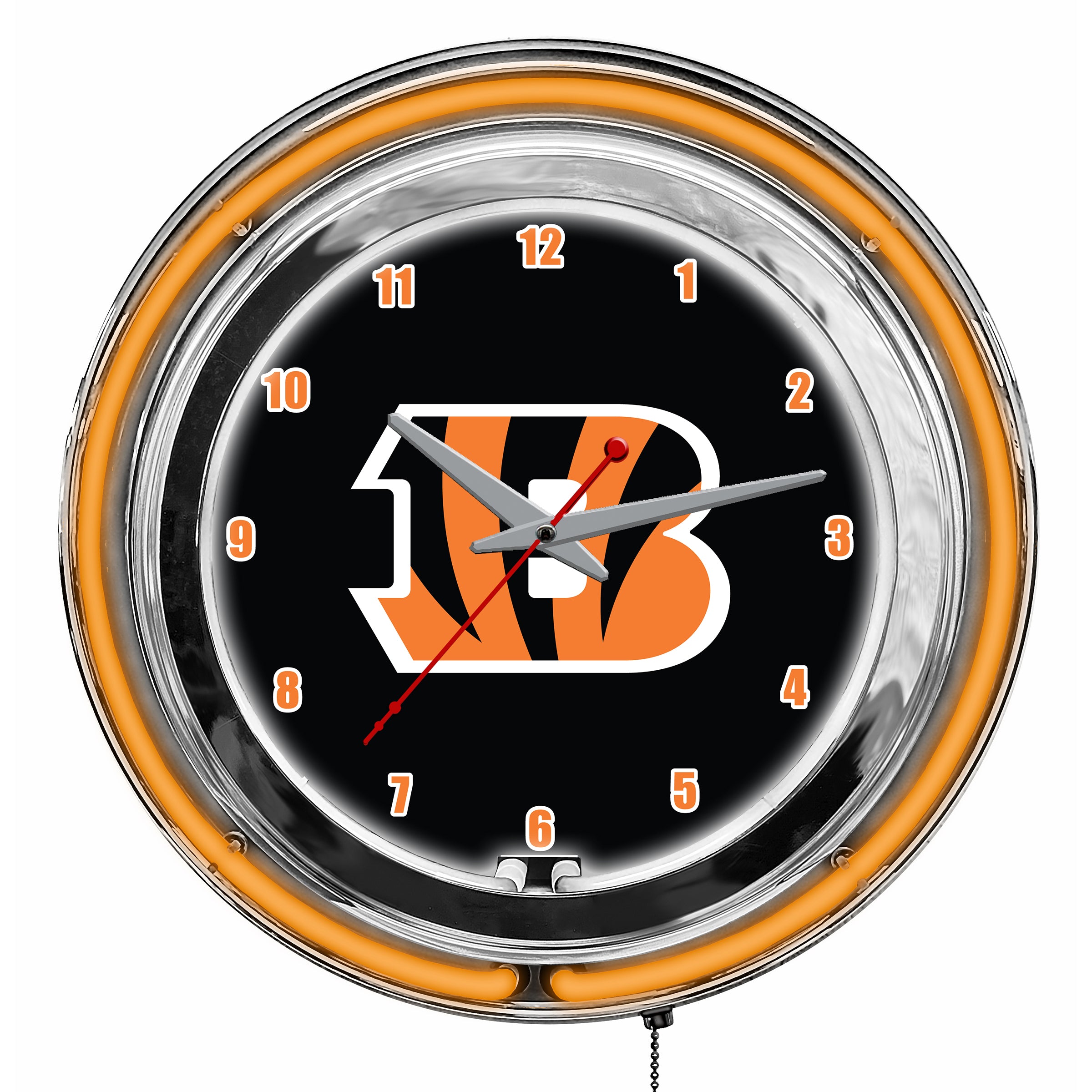 Cincinnati Bengals 14" Neon Clock