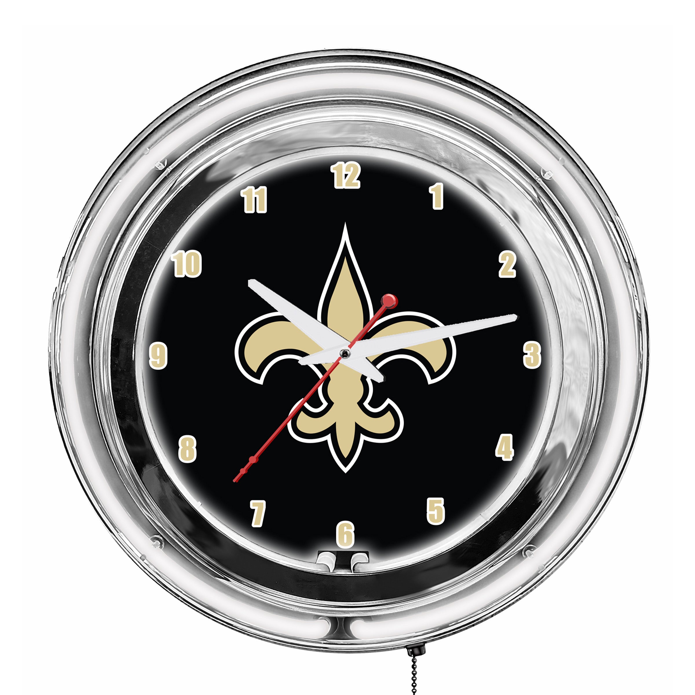 New Orleans Saints 14" Neon Clock