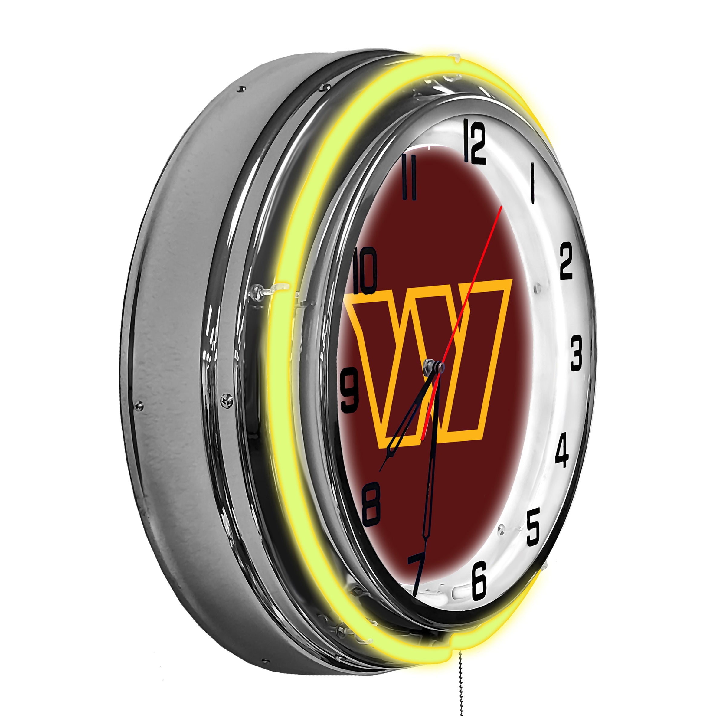 Washington Commanders 14" Neon Clock