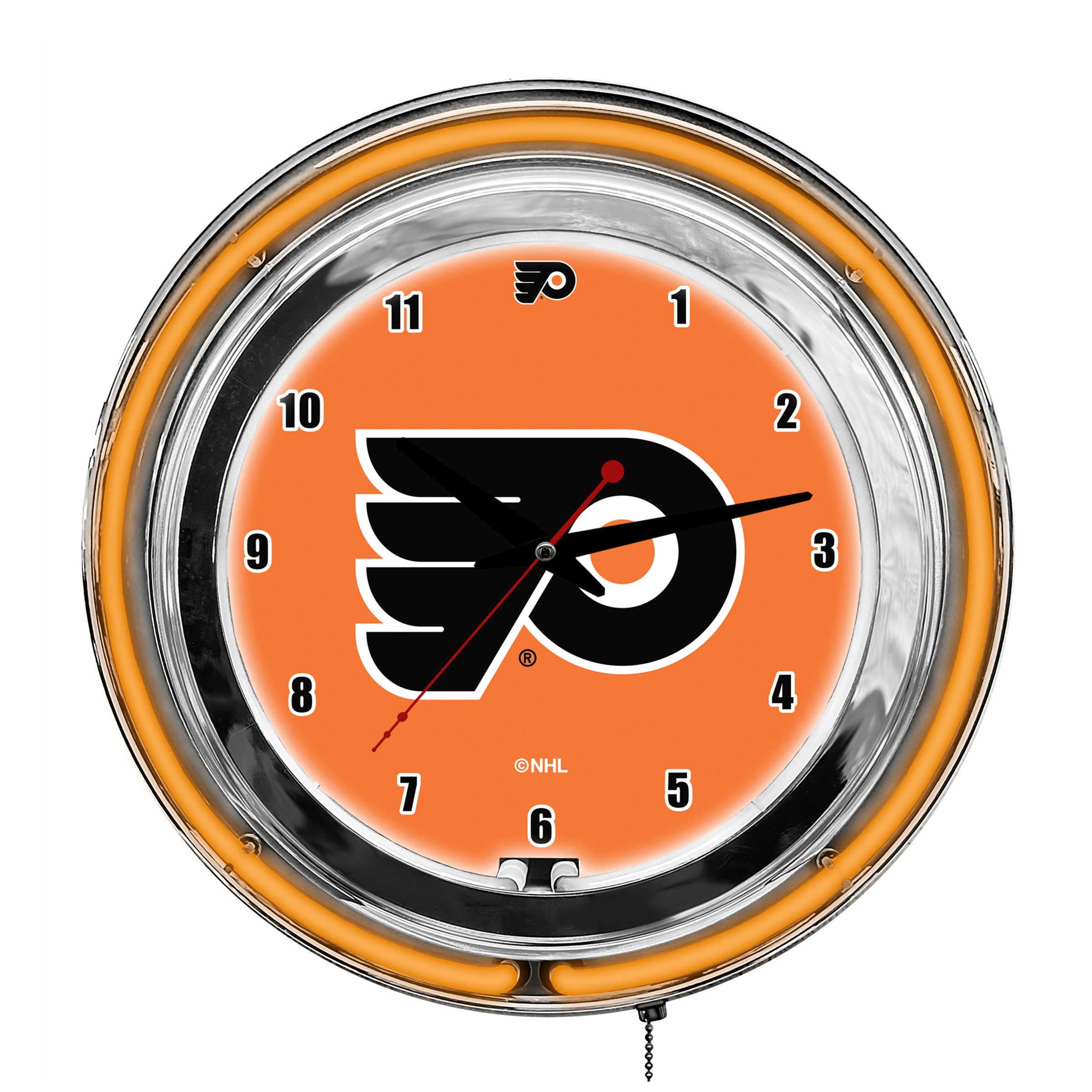 Philadelphia Flyers 14" Neon Clock