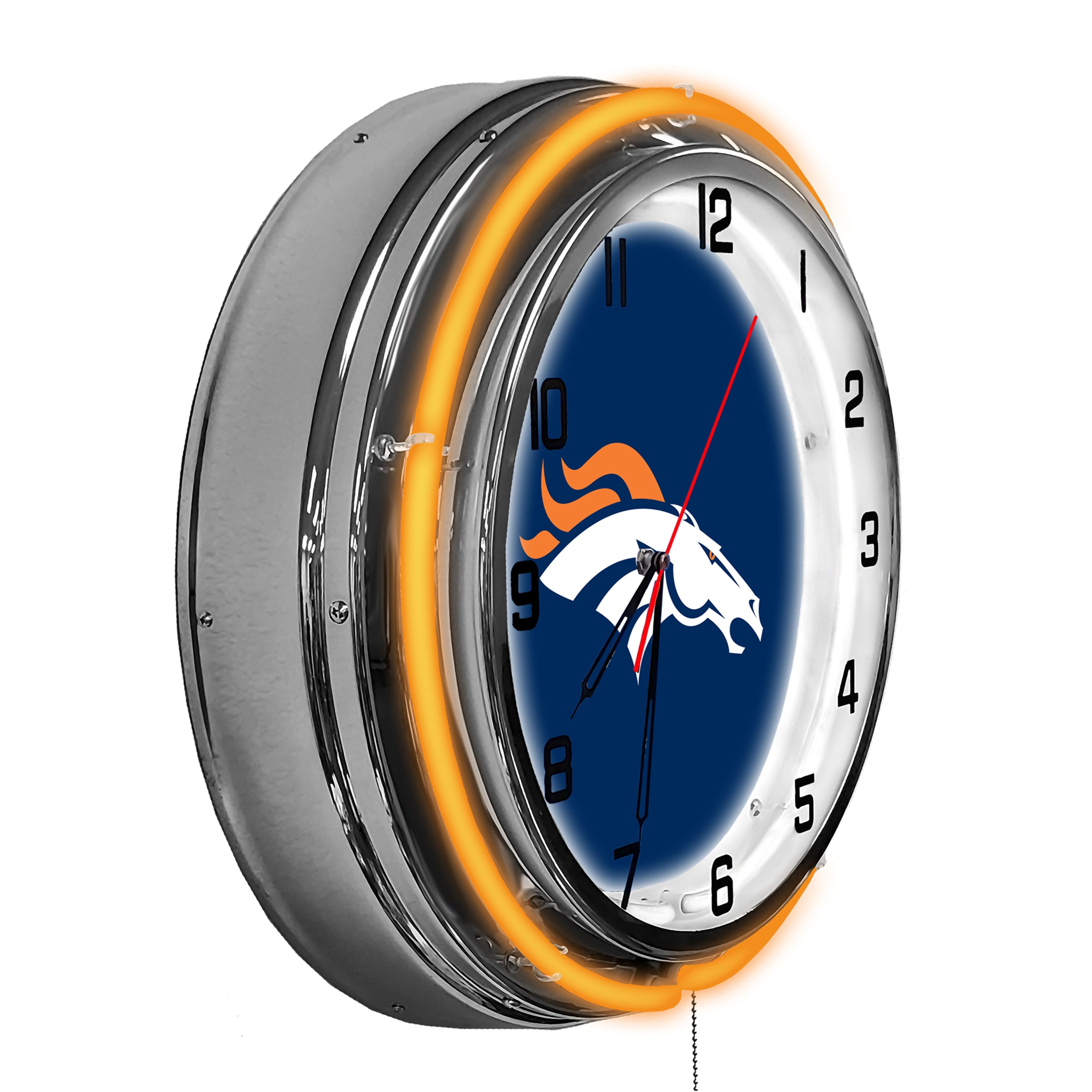 Denver Broncos 18" Neon Clock