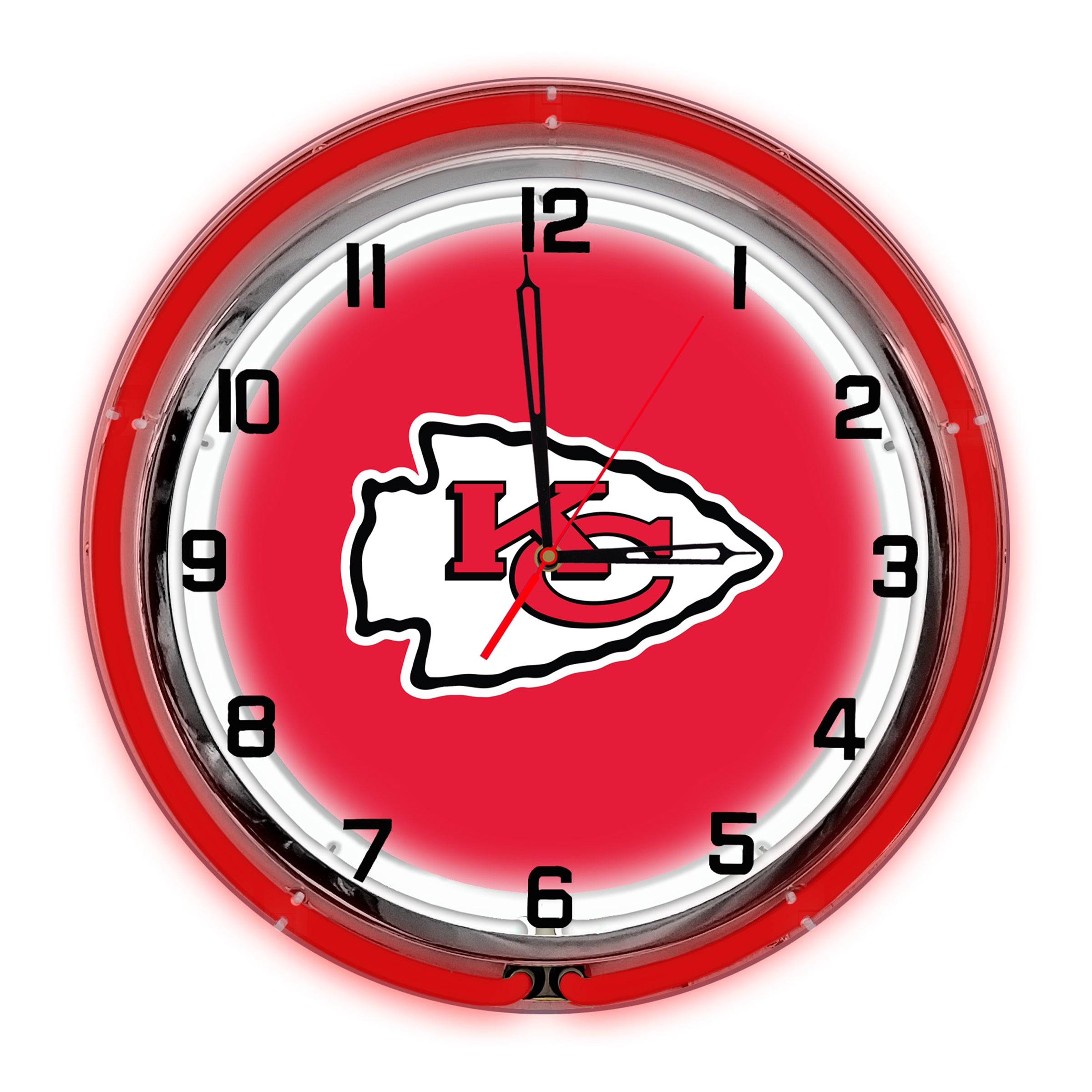 Kansas City Chiefs 18" Neon Clock