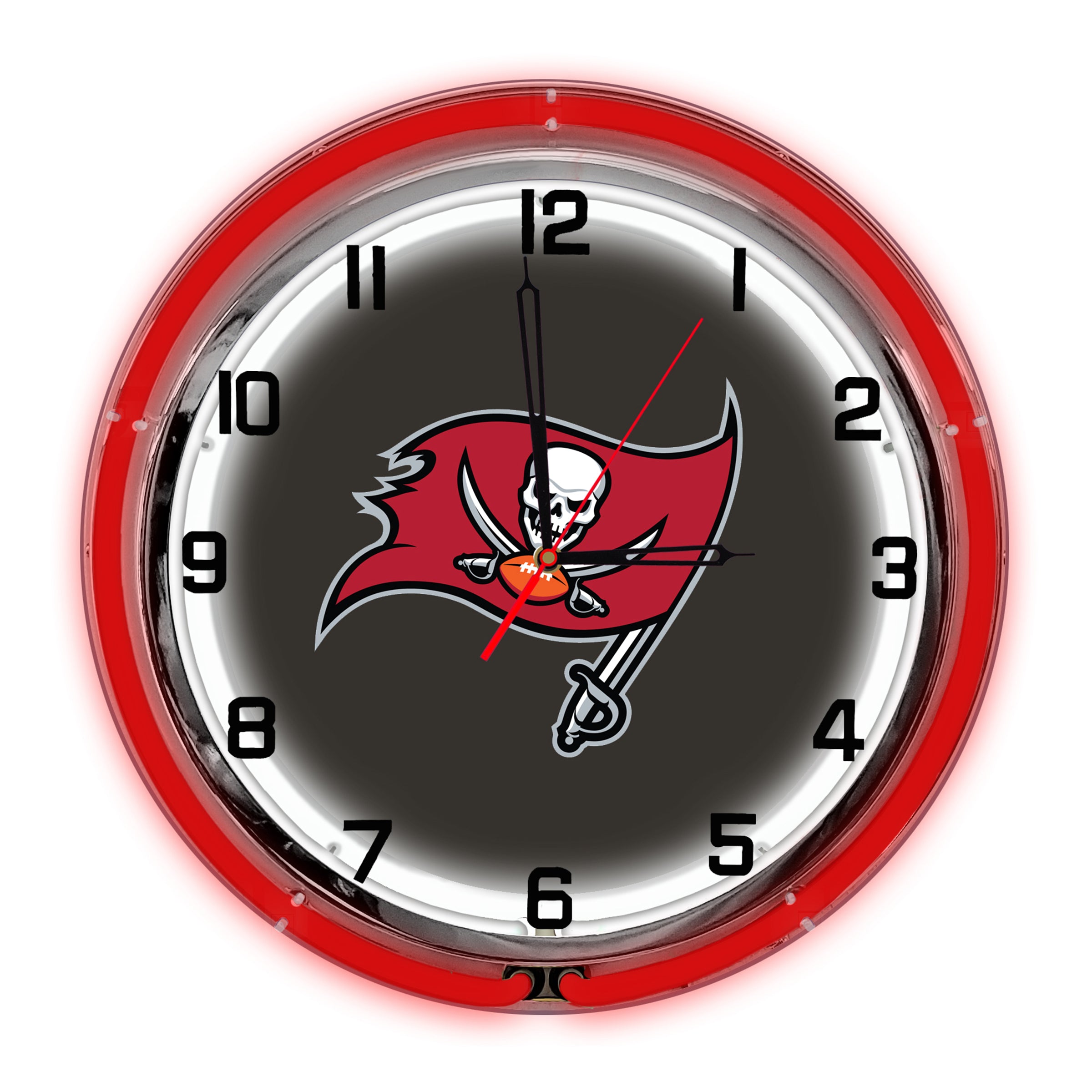 Tampa Bay Buccaneers 18" Neon Clock