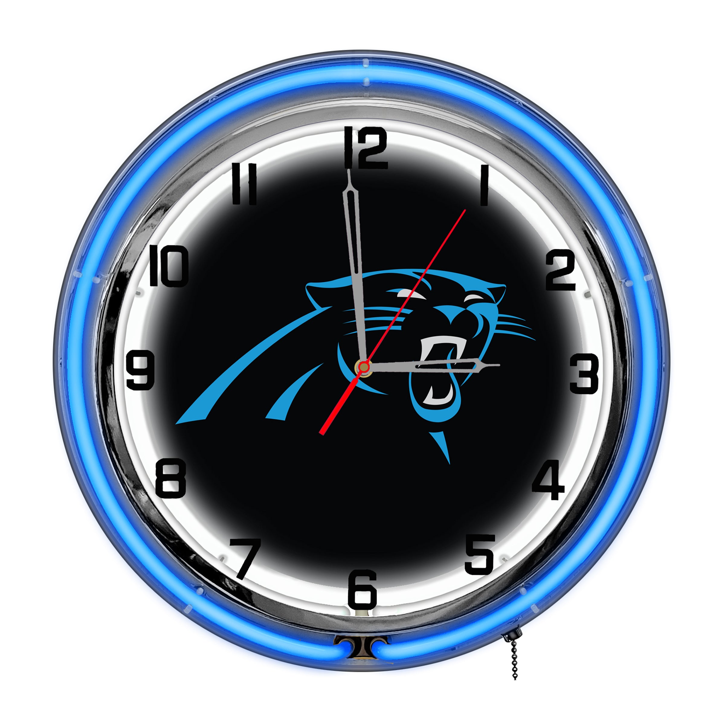 Carolina Panthers 18" Neon Clock