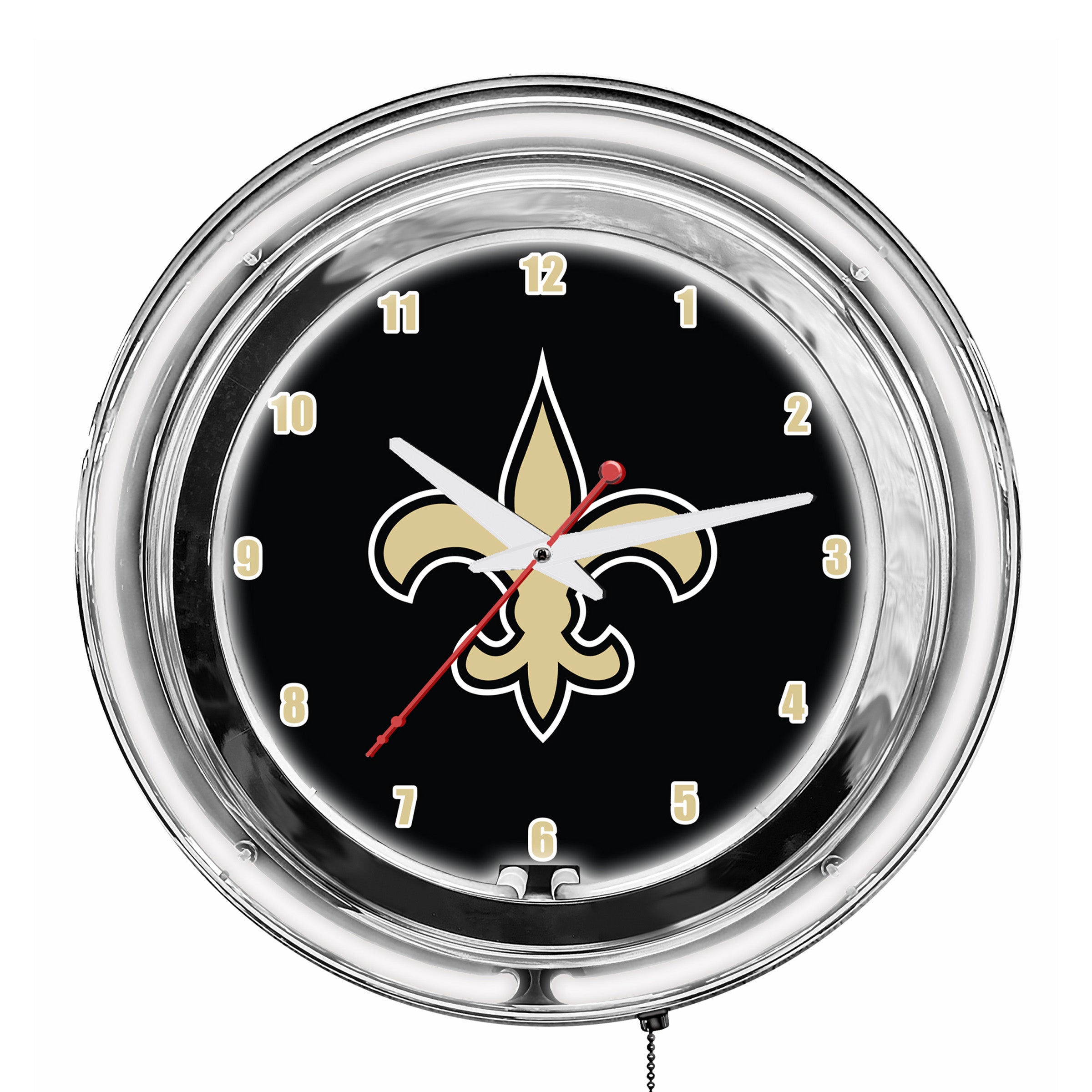 New Orleans Saints 18" Neon Clock