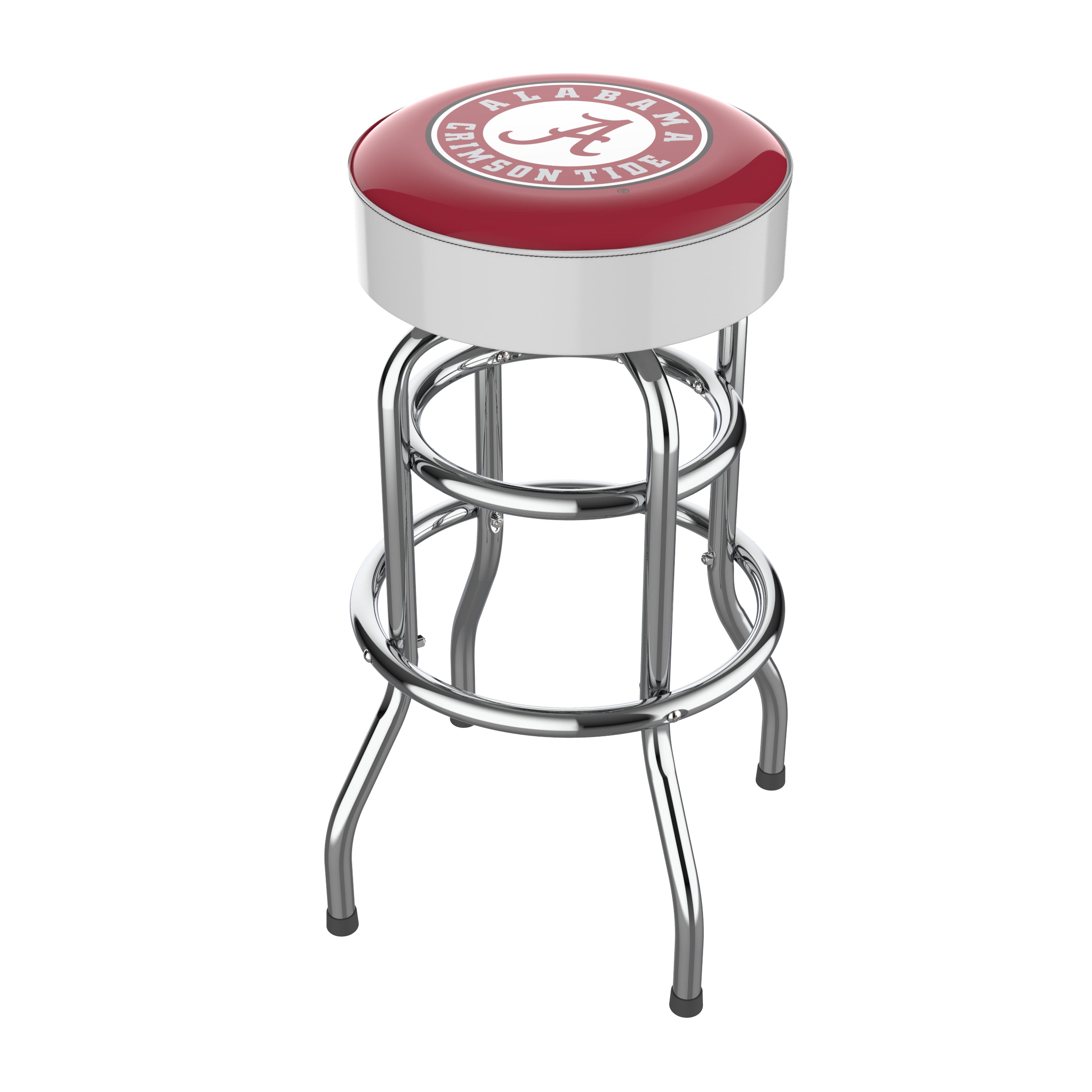 University Of Alabama Chrome Bar Stool