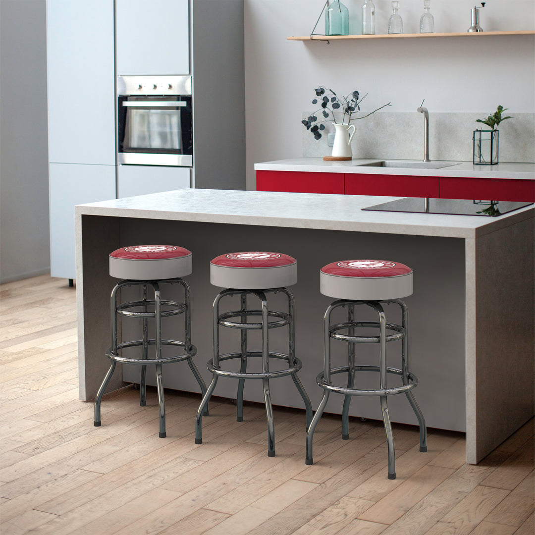 University Of Alabama Chrome Bar Stool