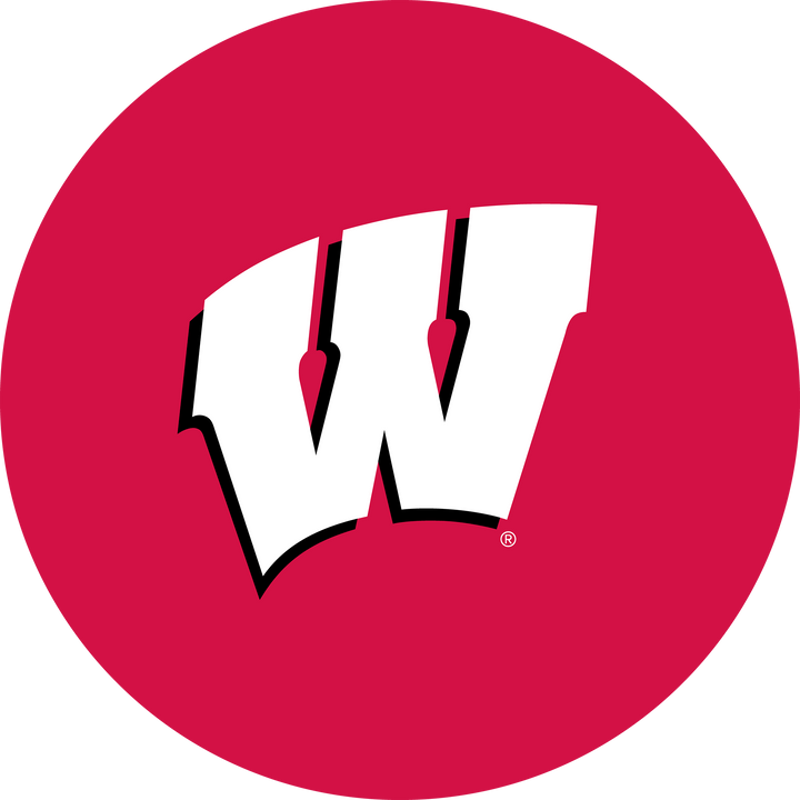 University Of Wisconsin Chrome Bar Stool