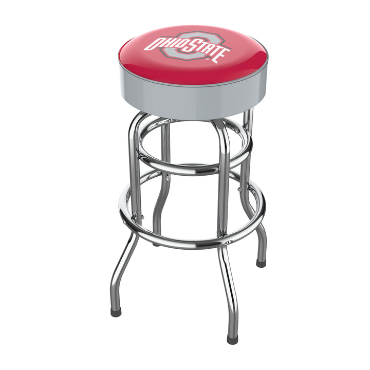 Ohio State Chrome Bar Stool