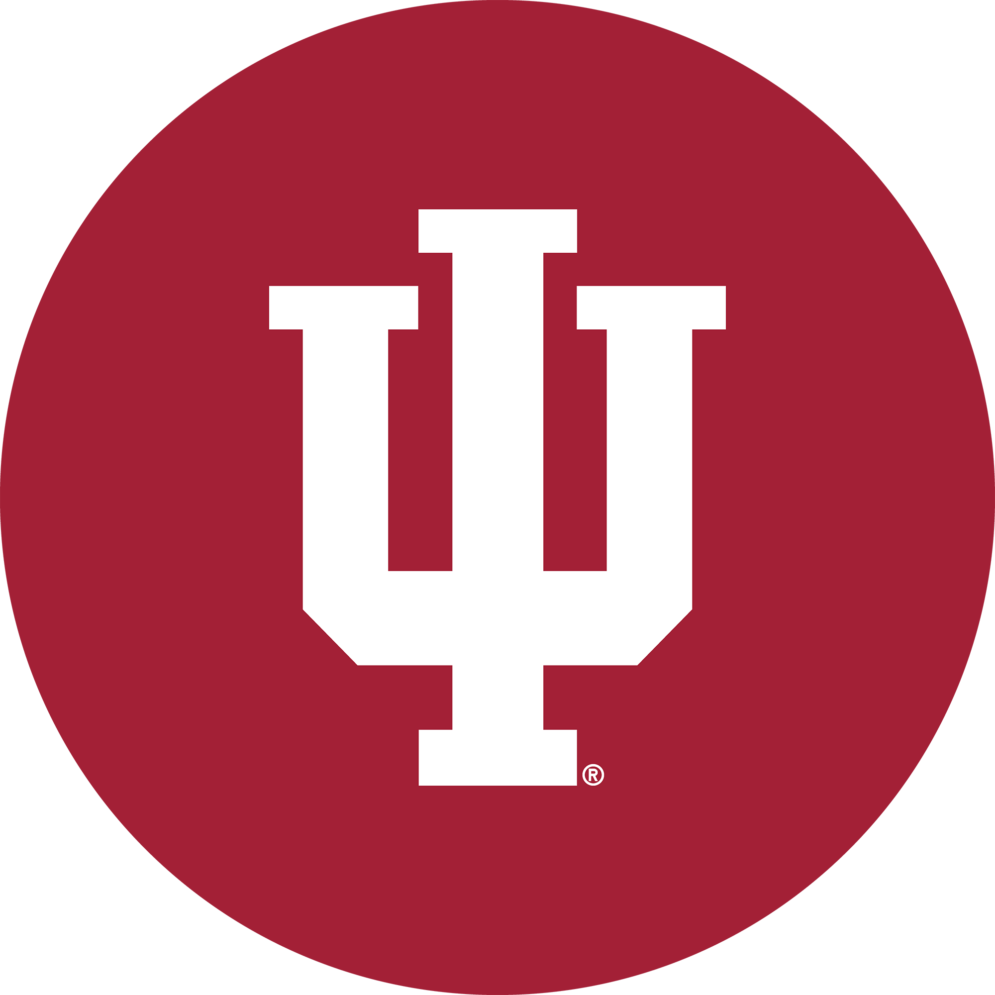 Indiana University Chrome Bar Stool