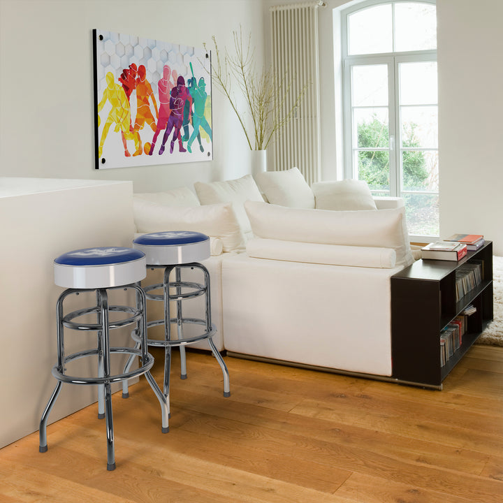 University Of Kentucky Chrome Bar Stool