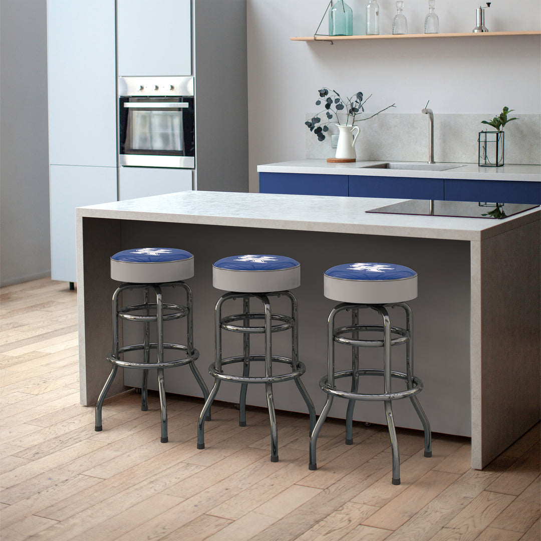 University Of Kentucky Chrome Bar Stool