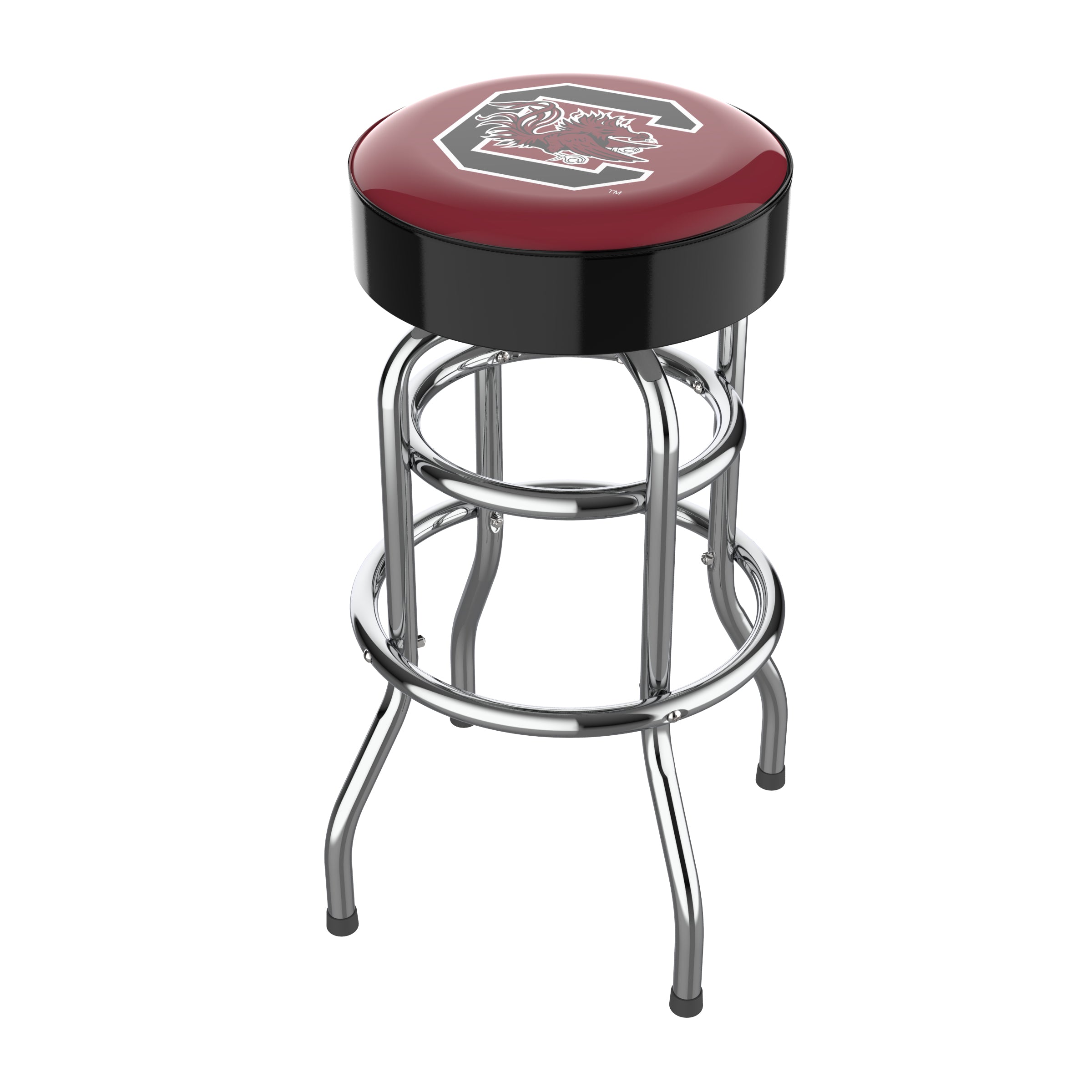 University Of South Carolina Chrome Bar Stool