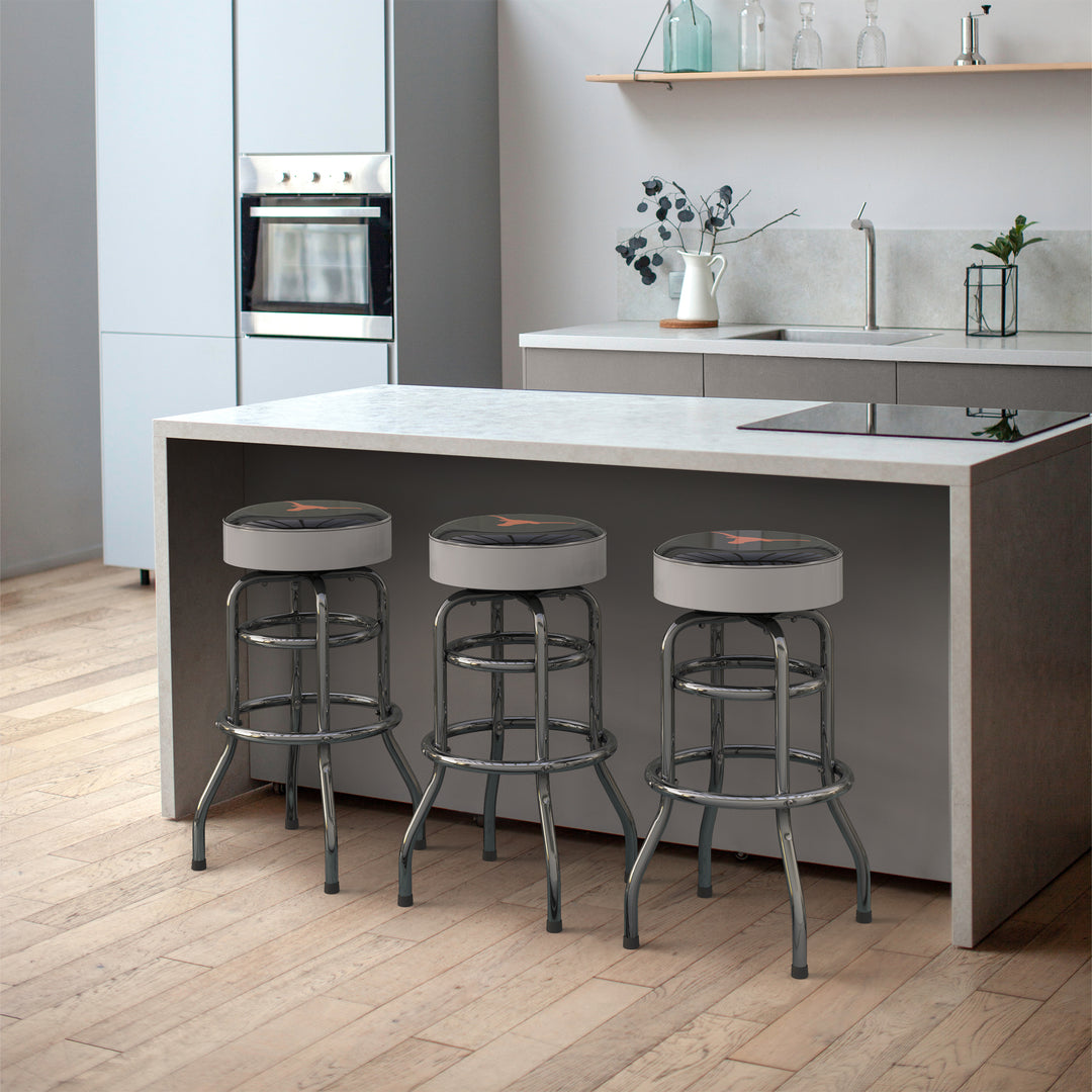 University of Texas Chrome Bar Stool