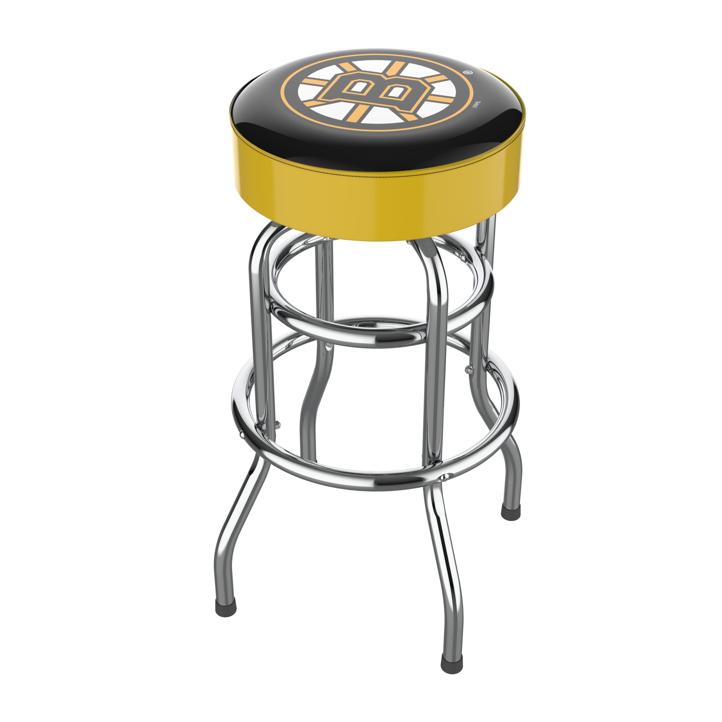 Boston Bruins Chrome Bar Stool