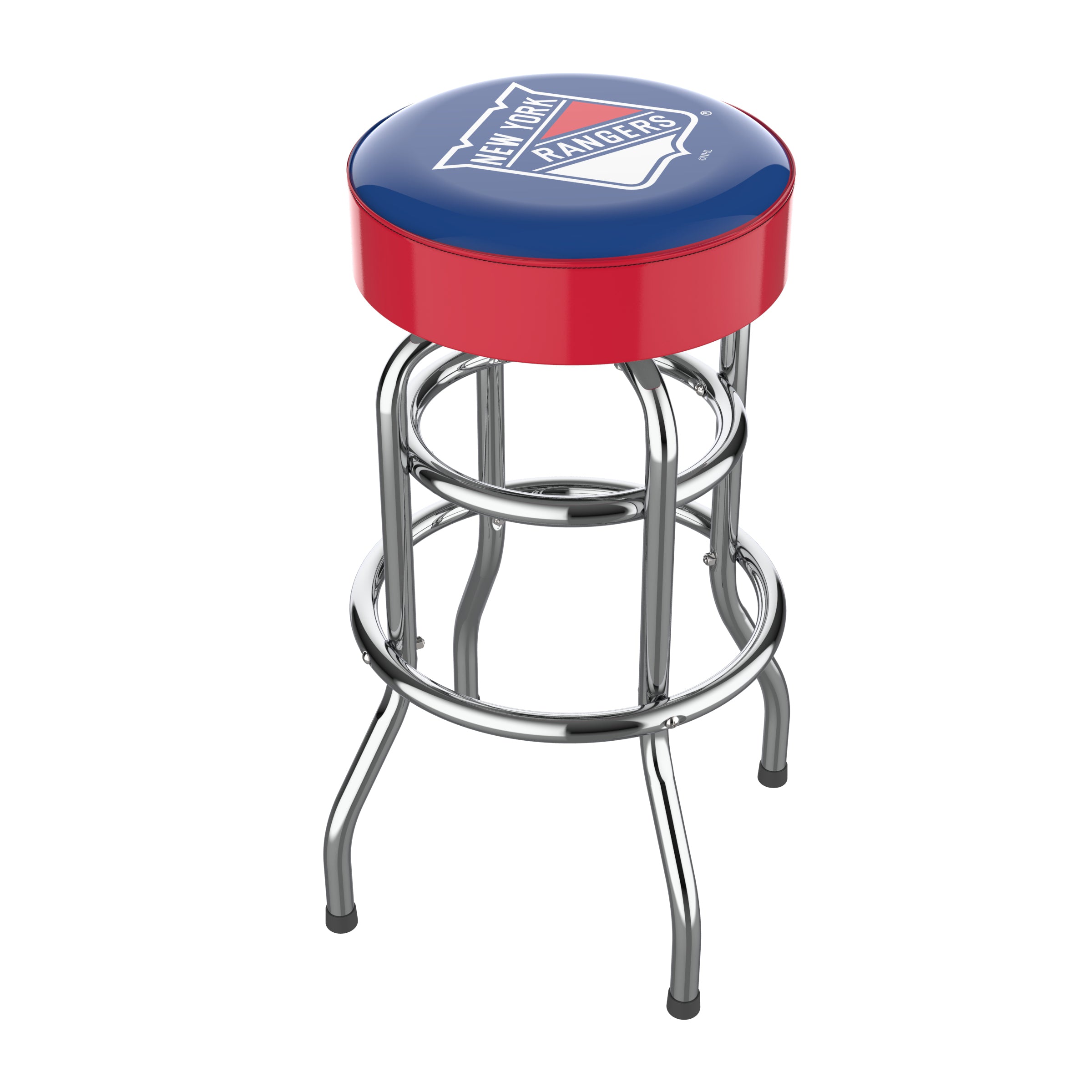 New York Rangers Chrome Bar Stool