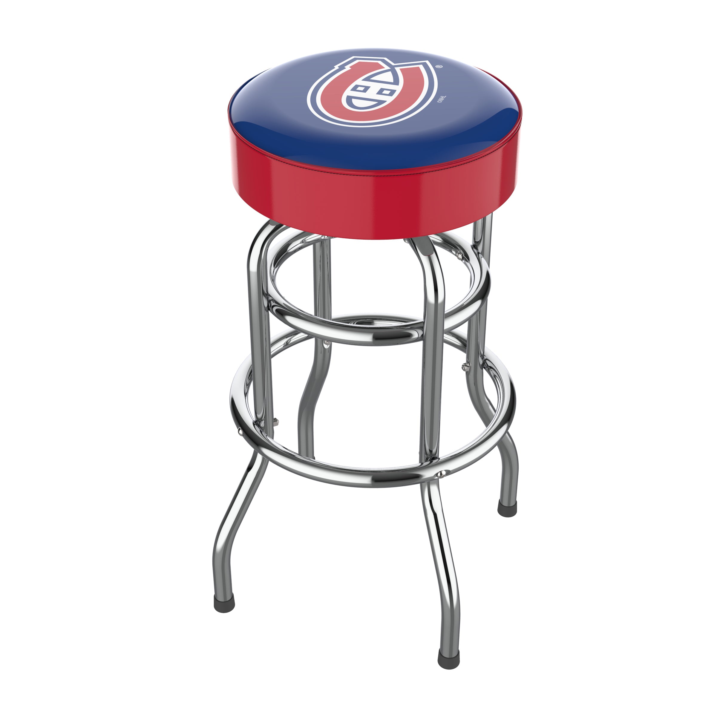 Montreal Canadiens Chrome Bar Stool