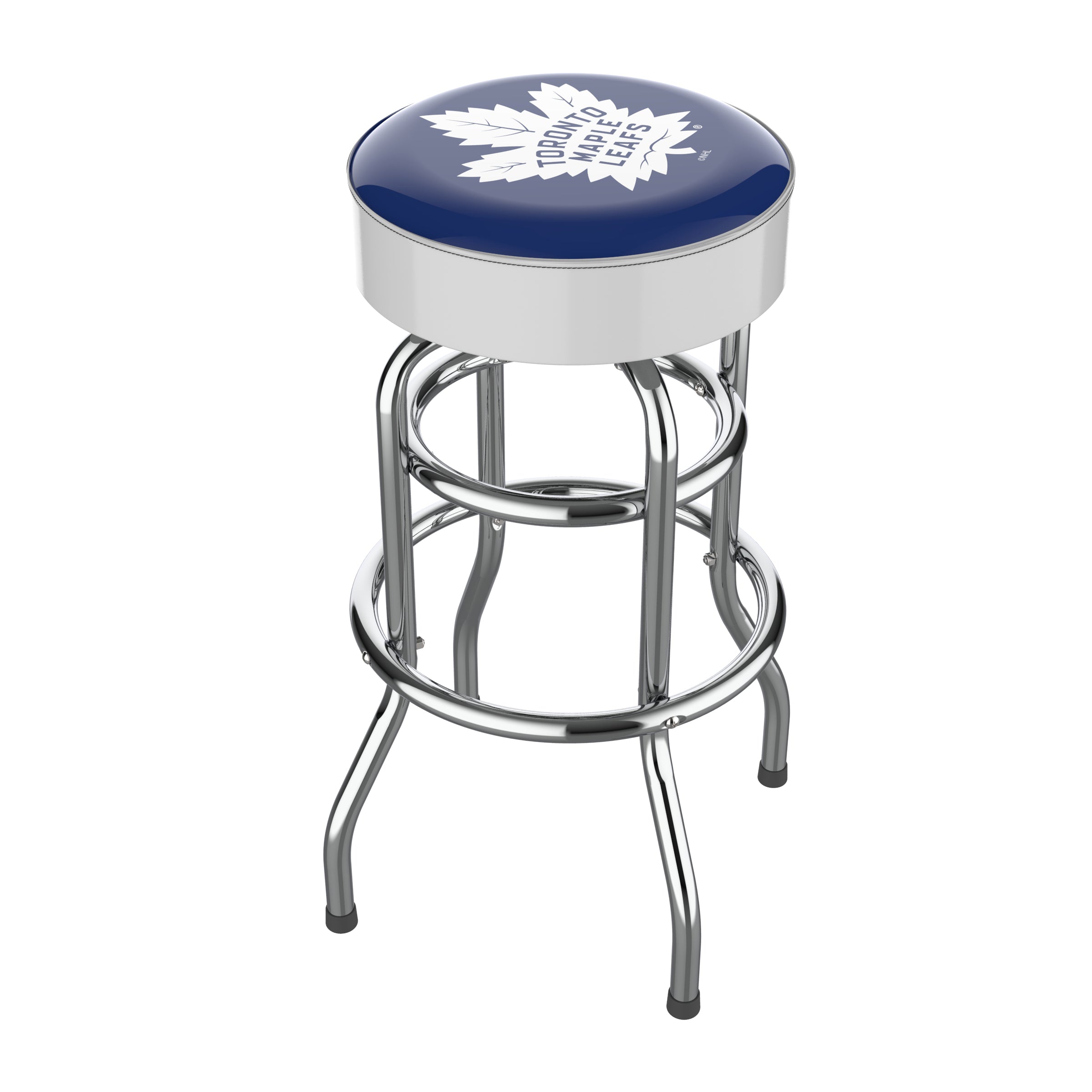 Toronto Maple Leafs Chrome Bar Stool