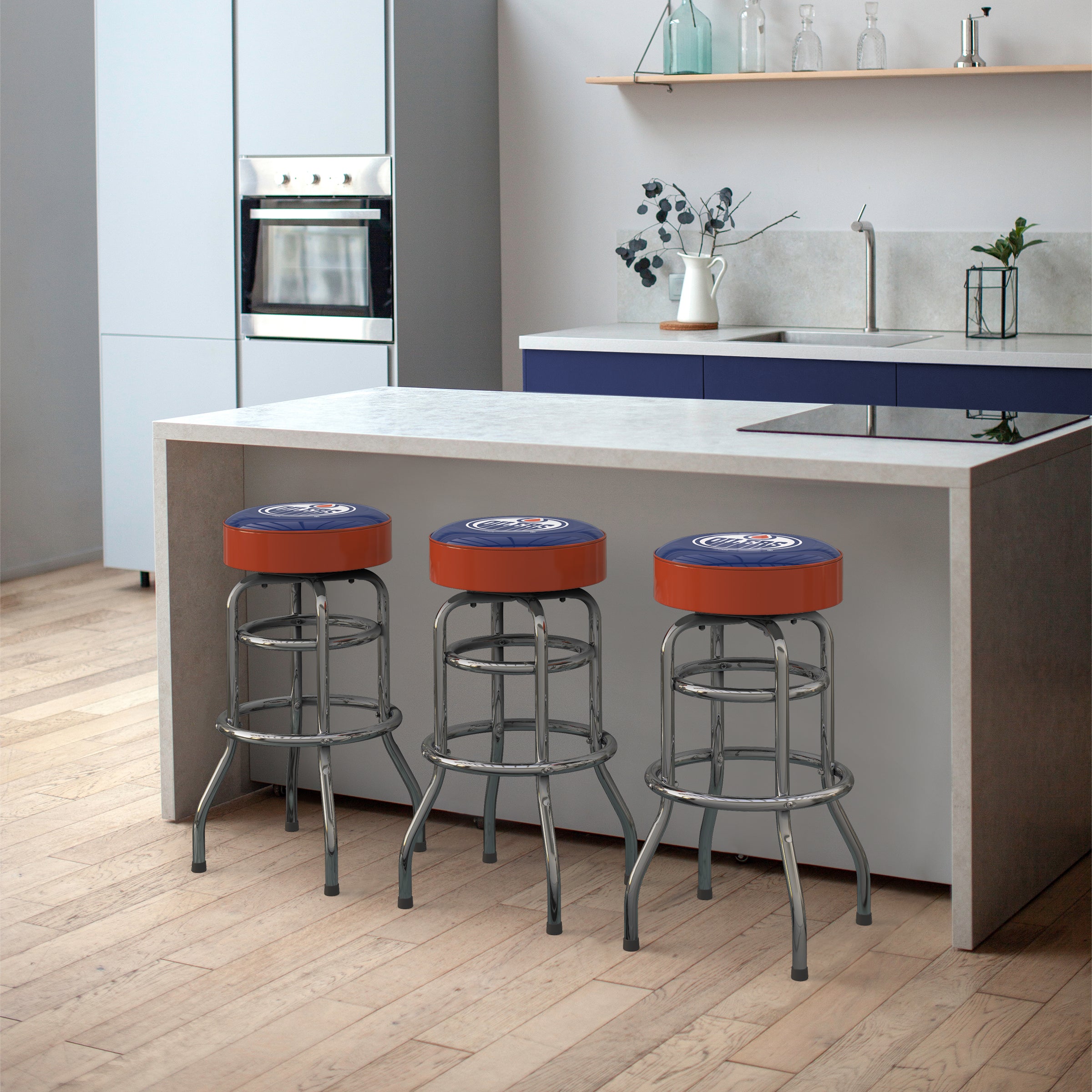 Ottawa Senators Chrome Bar Stool