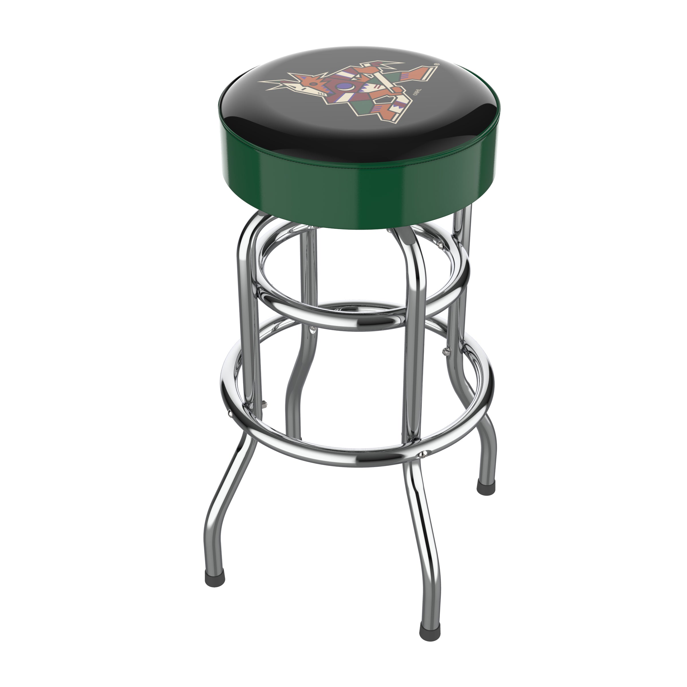 Arizona Coyotes Chrome Bar Stool