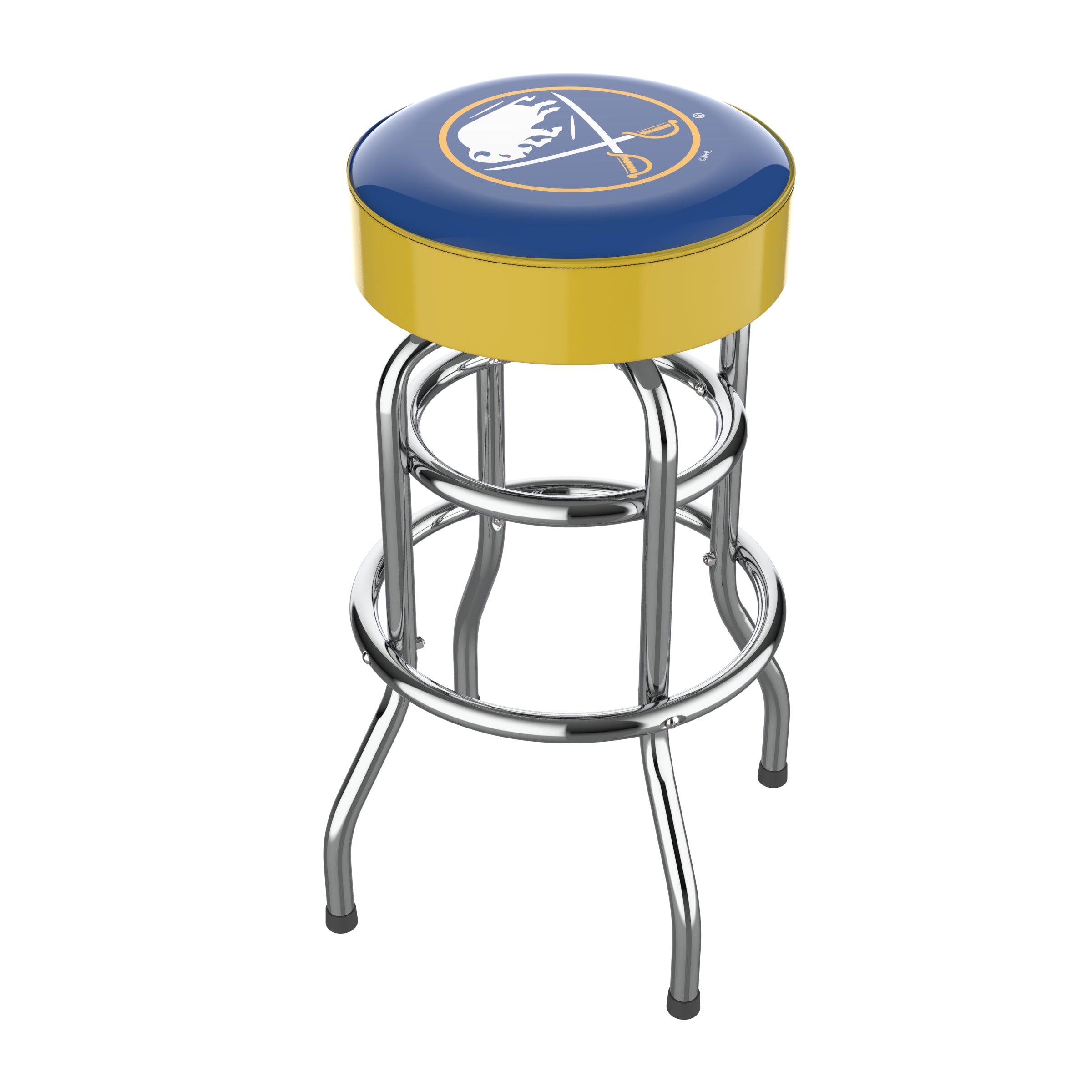 Buffalo Sabres Chrome Bar Stool