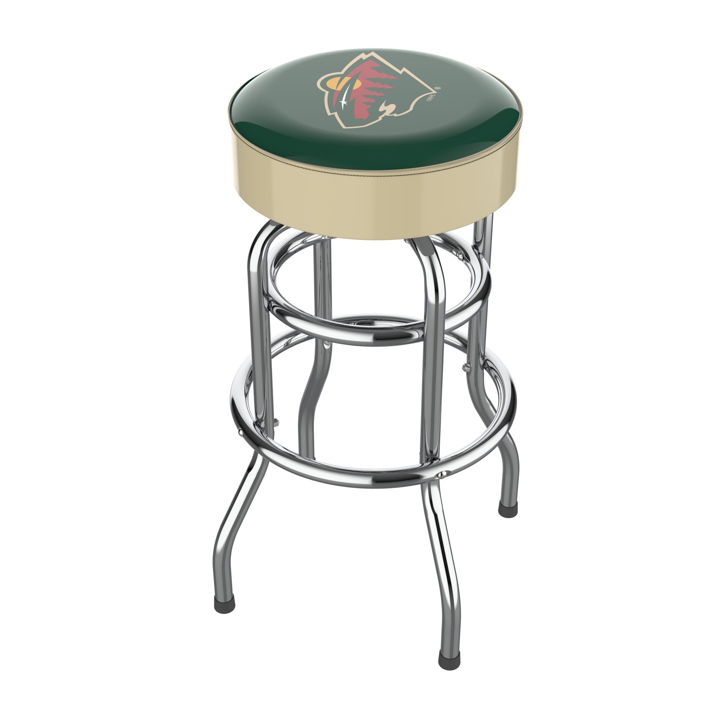 Minnesota Wild Chrome Bar Stool