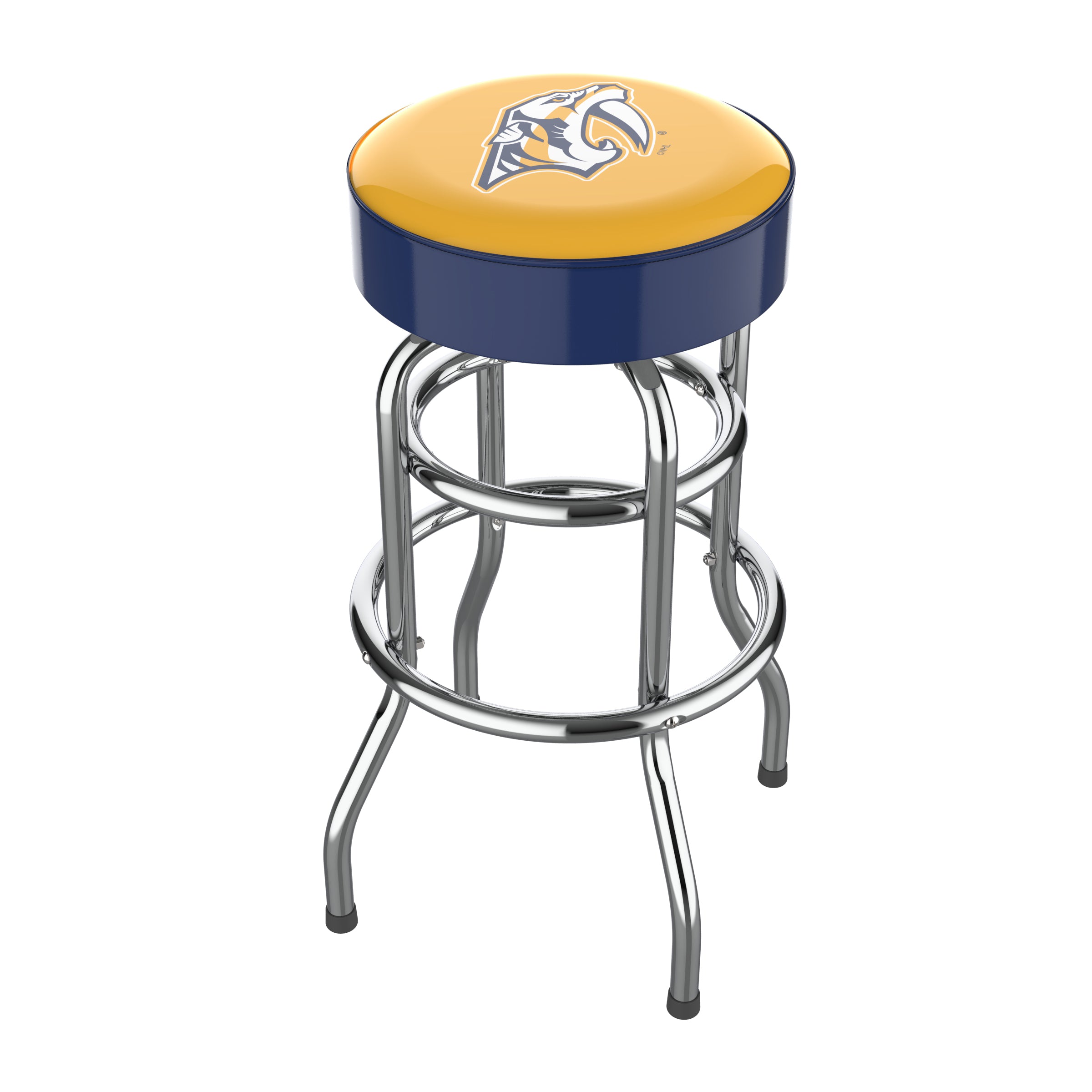 Nashville Predators Chrome Bar Stool