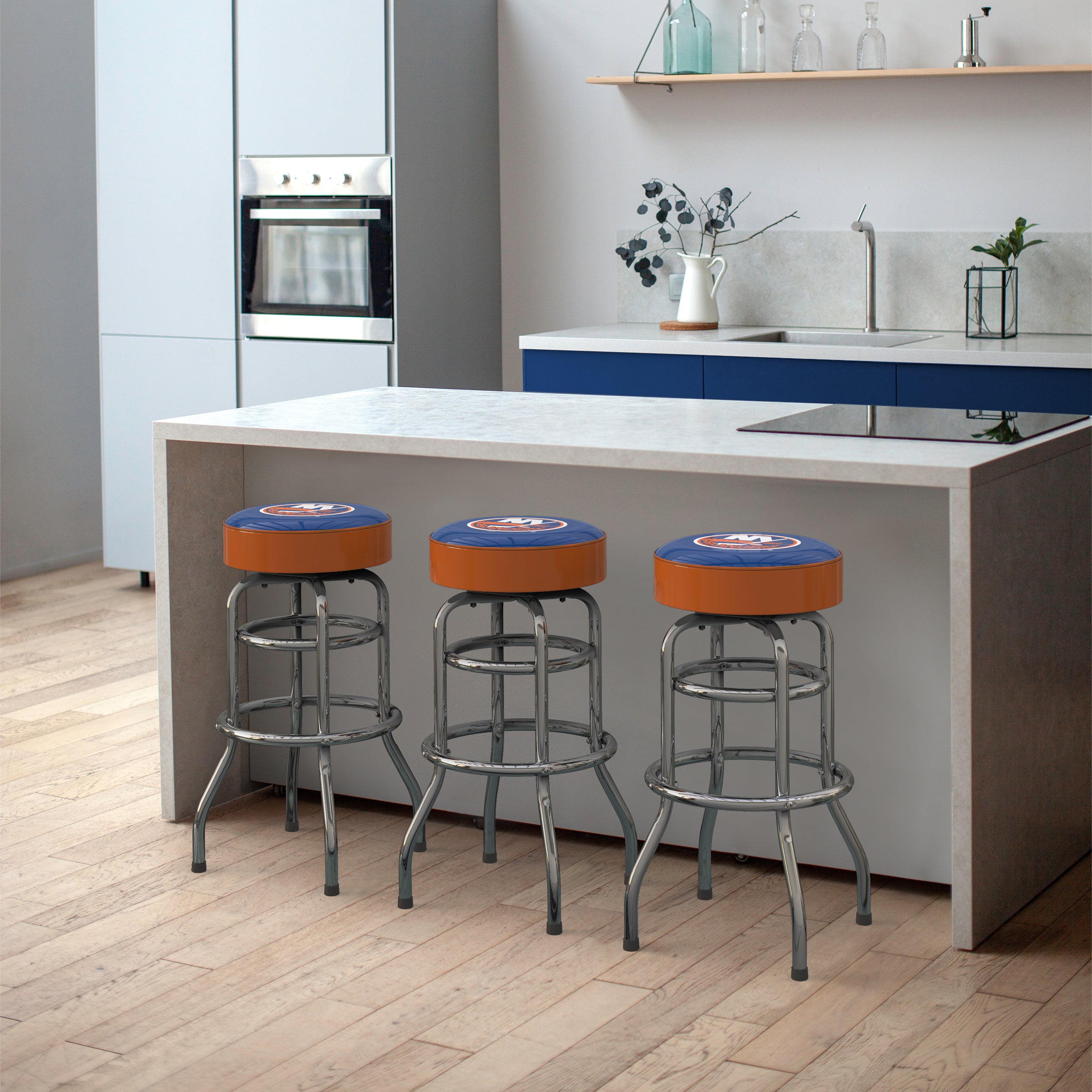 New York Islanders Chrome Bar Stool