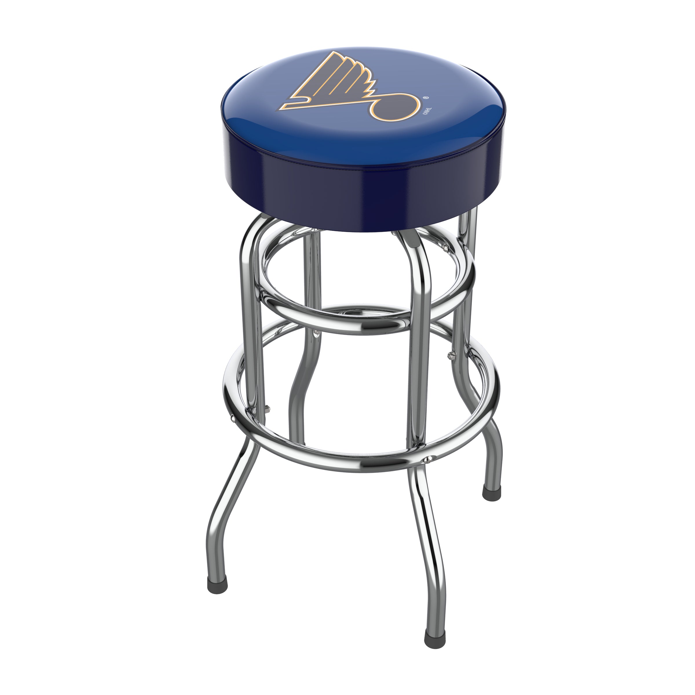 St. Louis Blues Chrome Bar Stool