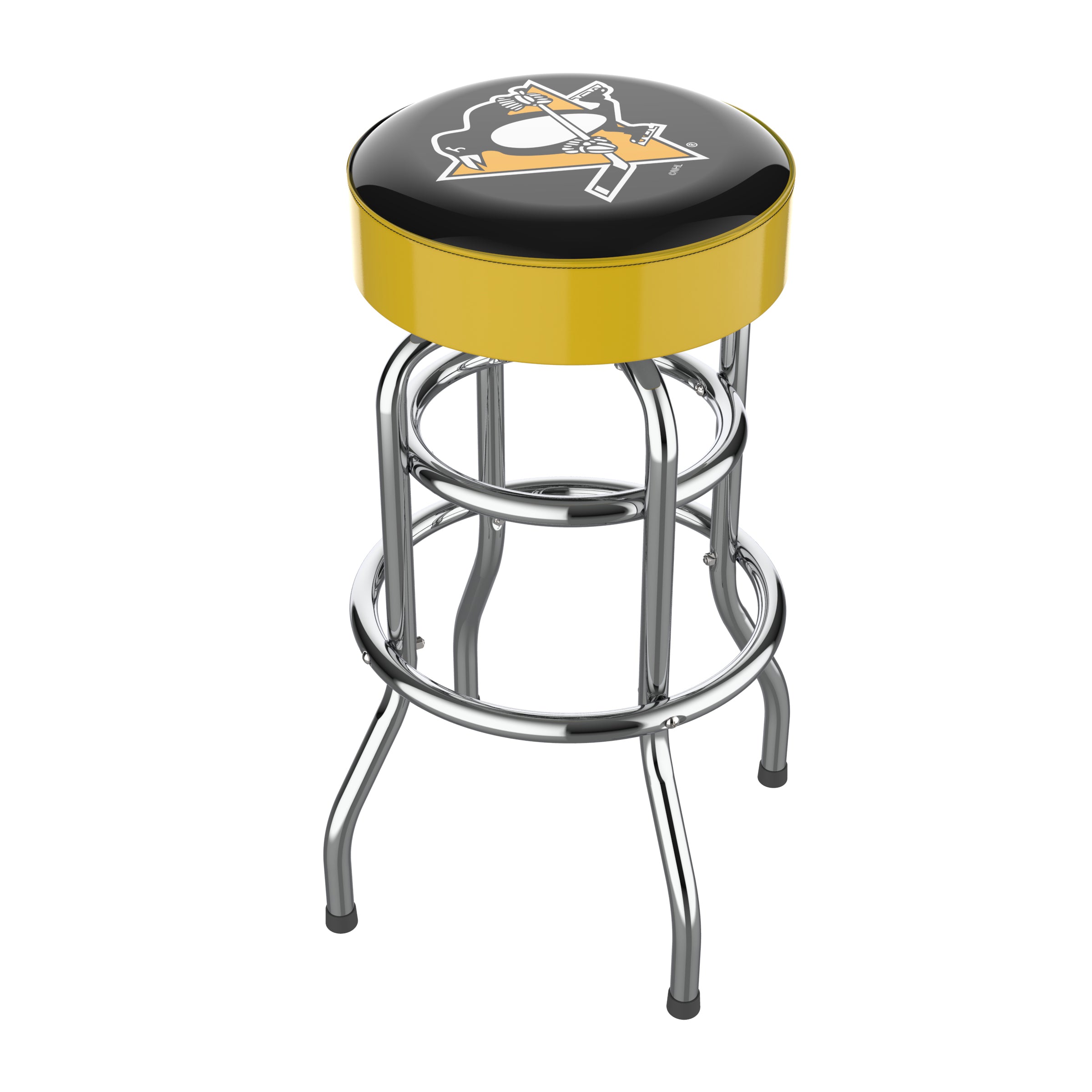 Pittsburgh Penguins Chrome Bar Stool